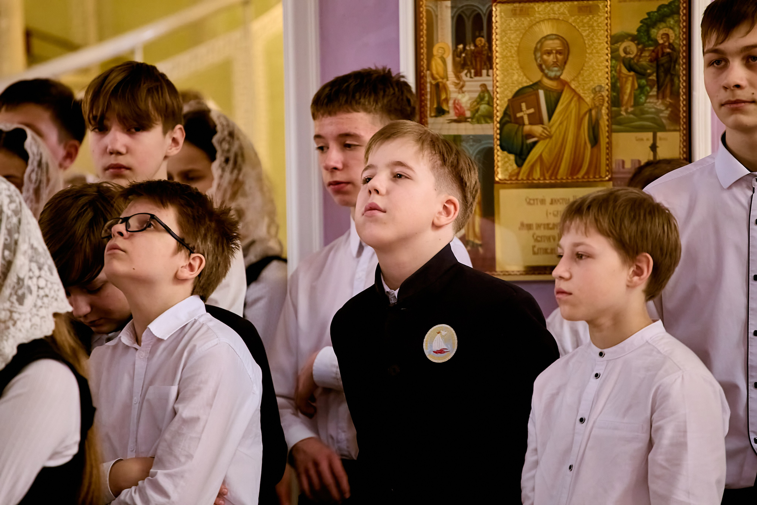 Лица Храма Детский Портрет в Храме