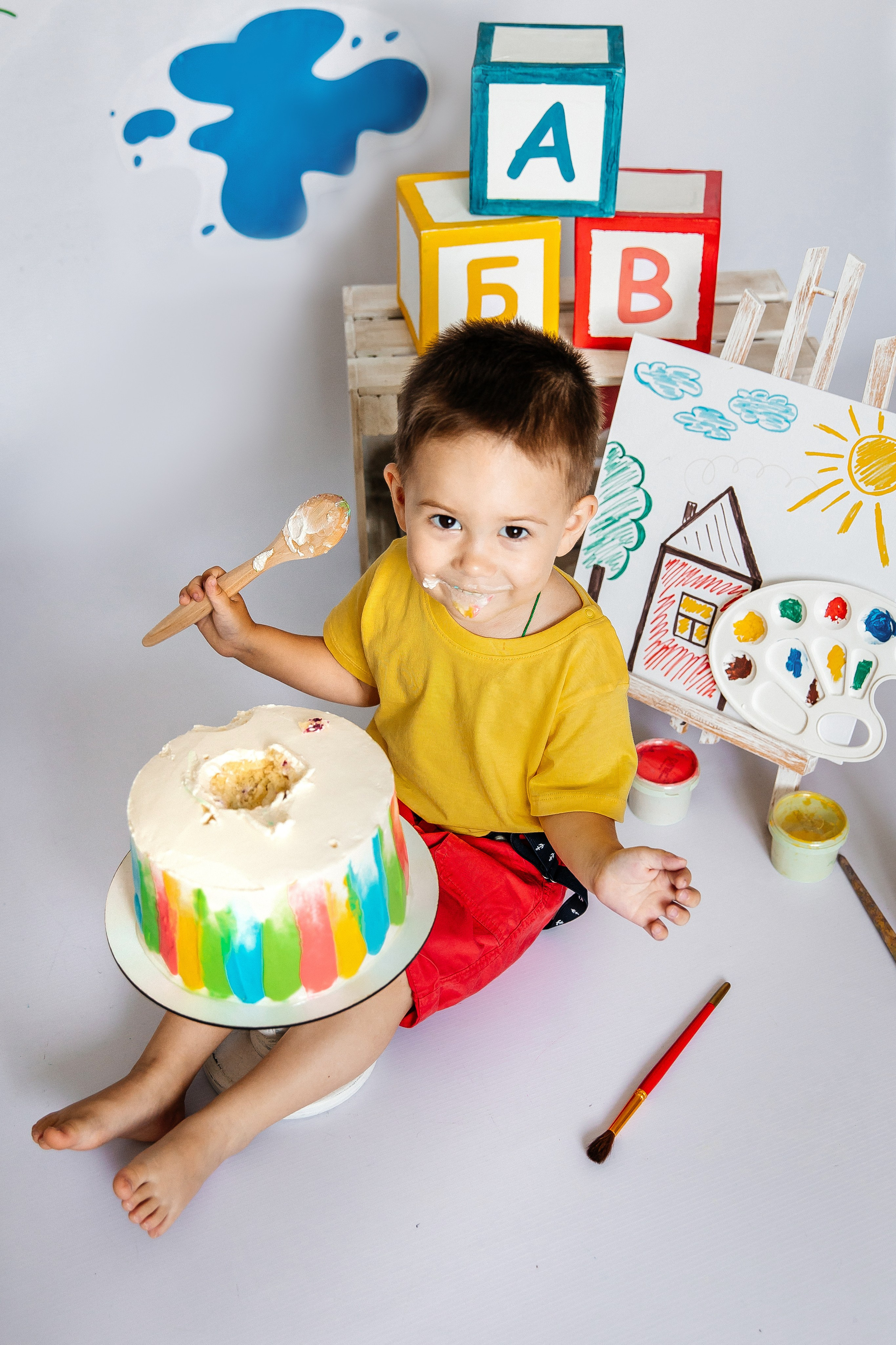 Краски. Детский фотограф, выпускные альбомы в Нижнем Новгороде Бодягина Мария
