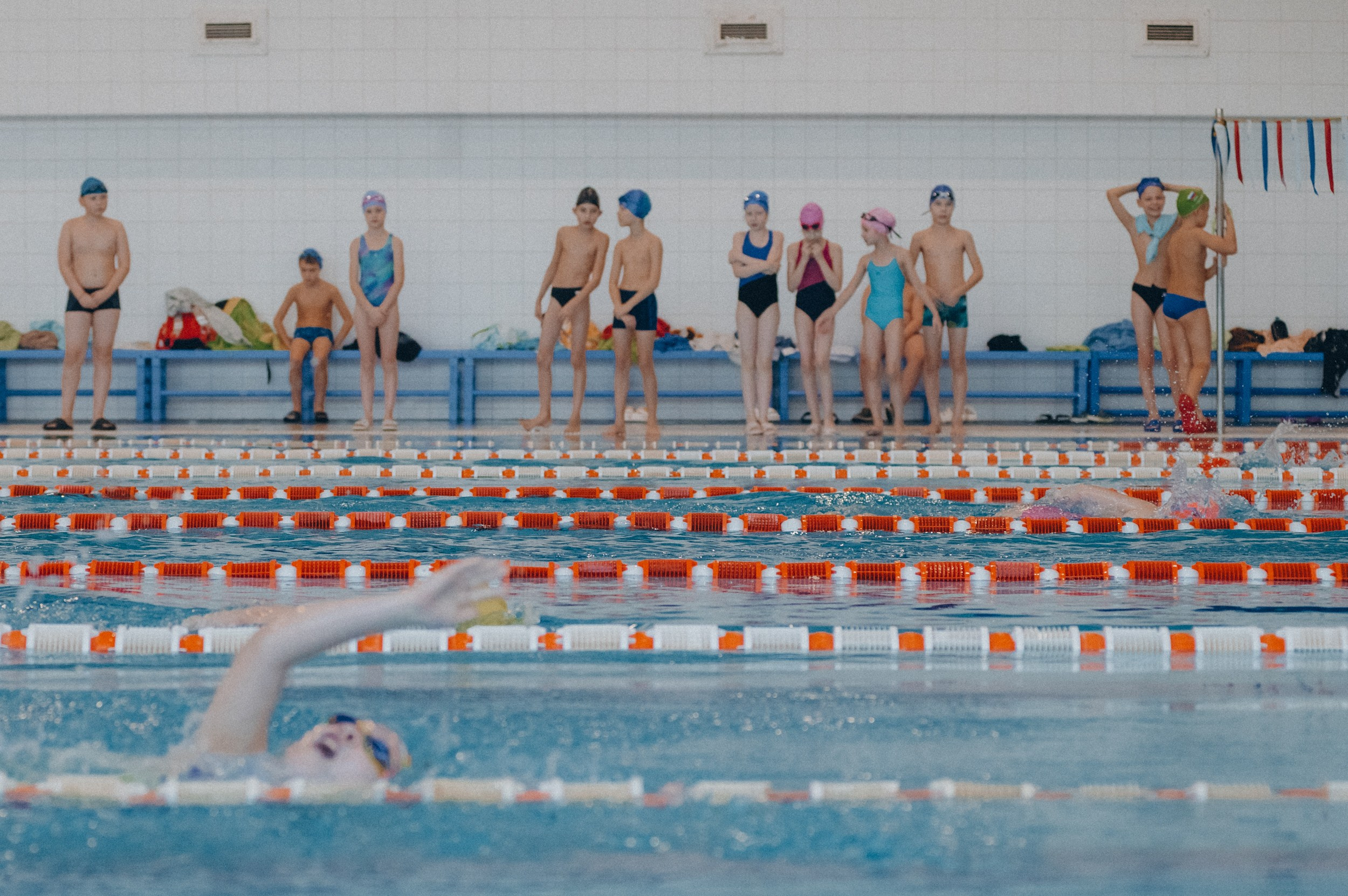 «Новогодние заплывы» в СОЦ «Зодчий». Фотограф Дмитрий Пименов