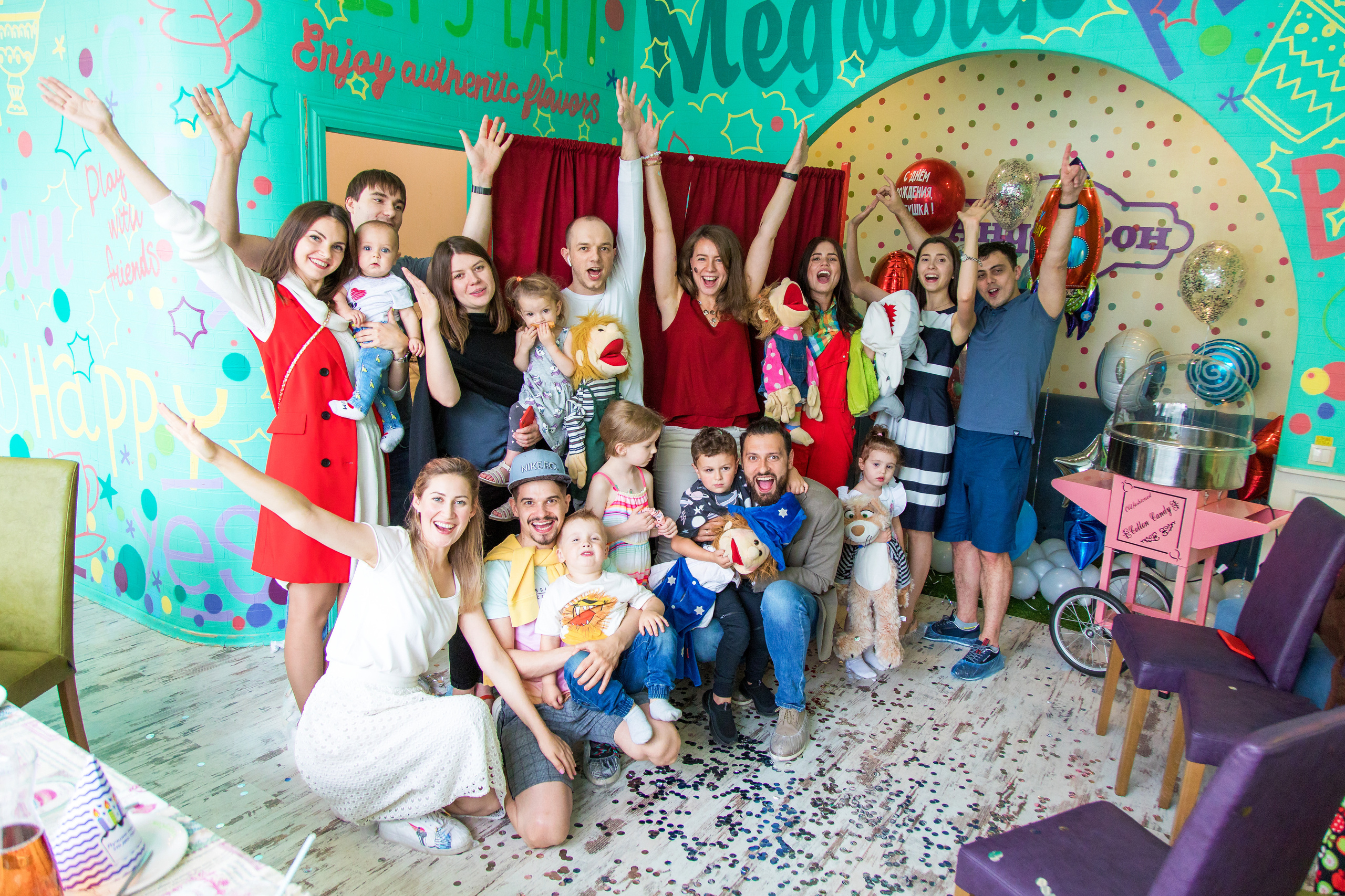 Детские праздники. Детский и семейный фотограф Калугина Марина | Москва и МО