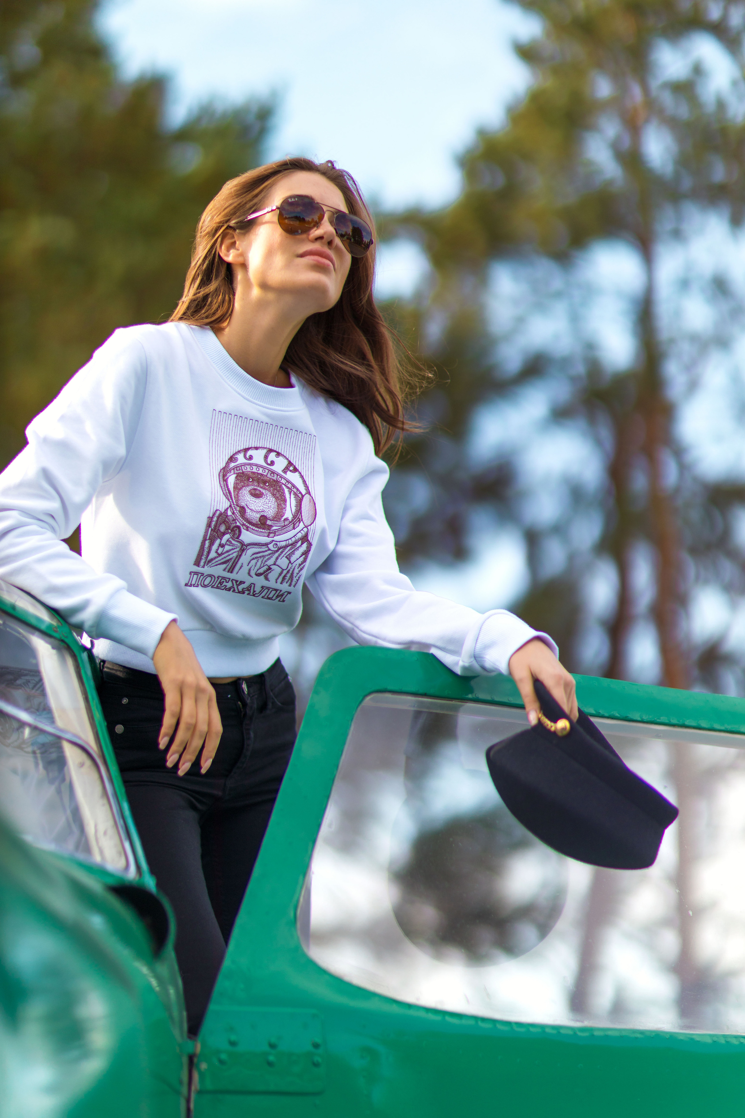 Фэшн-съемка с самолетами. Детский и семейный фотограф Калугина Марина | Москва и МО