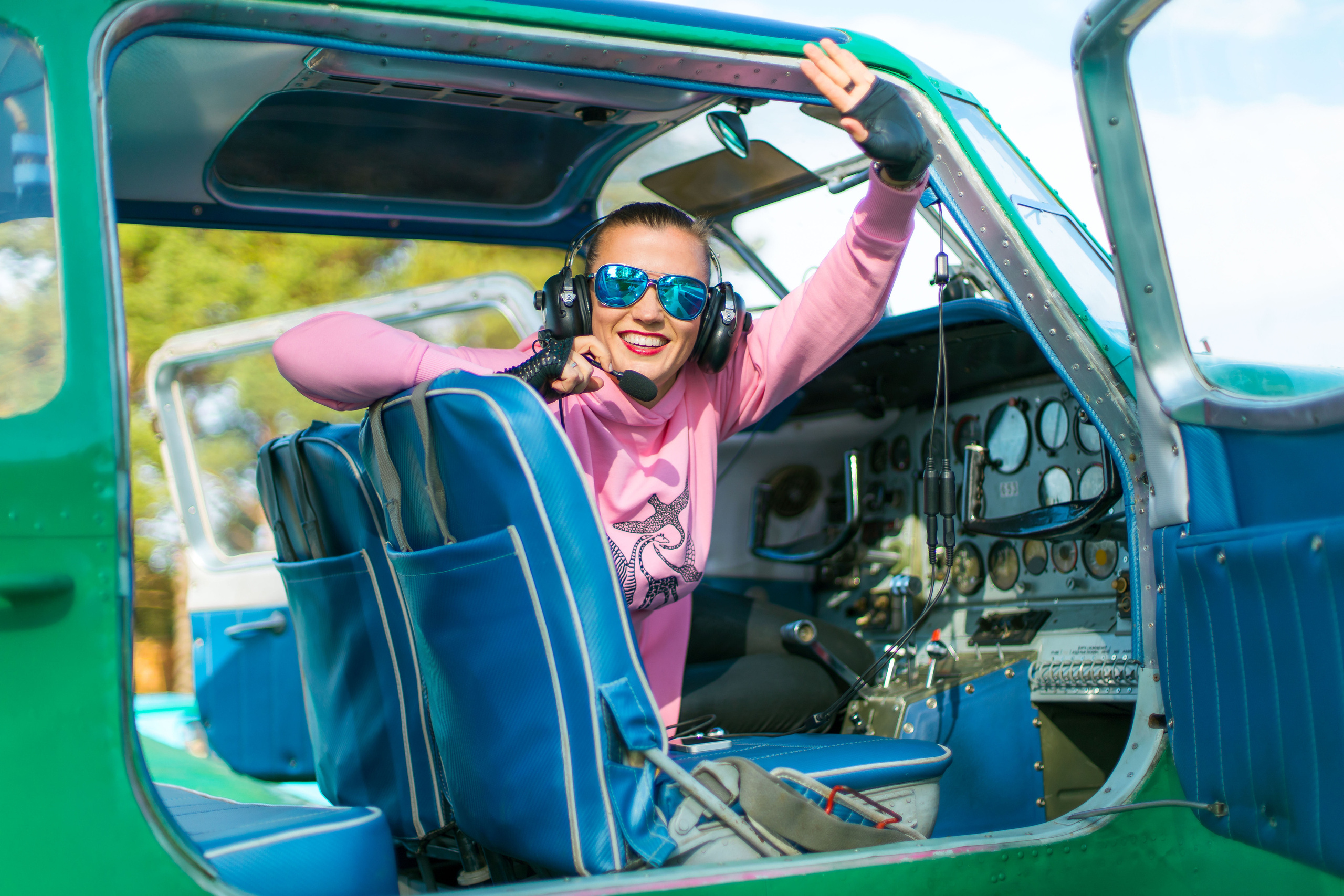 Фэшн-съемка с самолетами. Детский и семейный фотограф Калугина Марина | Москва и МО