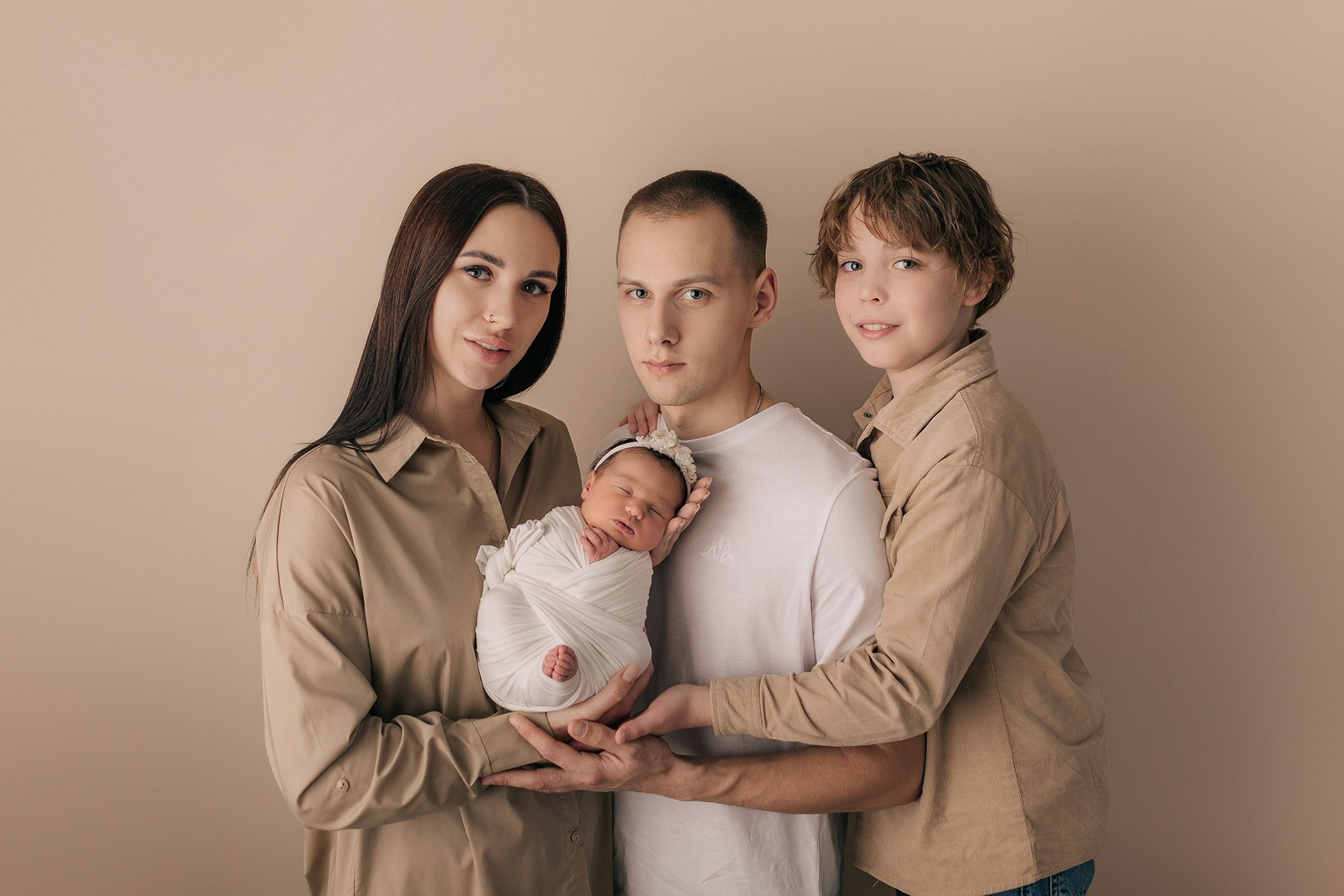 Стефания 7 дней. Семейный фотограф новорождённых в Серпухове Юлия Новикова +79637785957