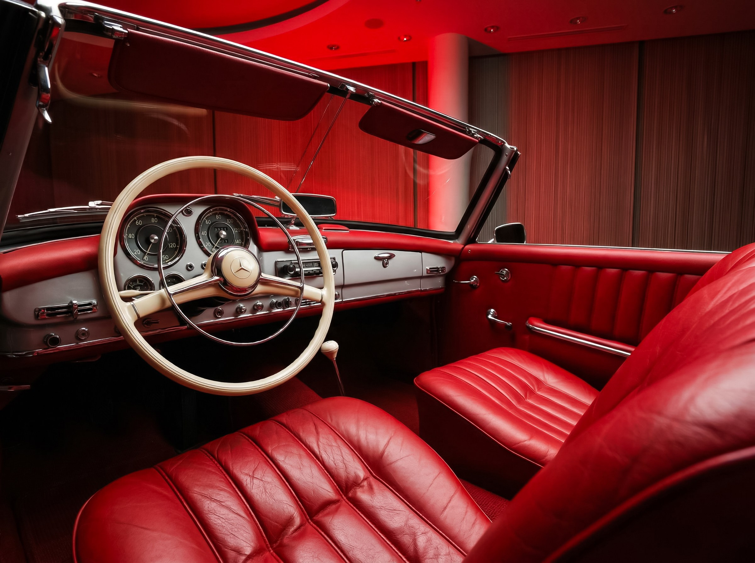 Mercedes-Benz 190SL. Автомобильный фотограф в Москве | Базилев Александр