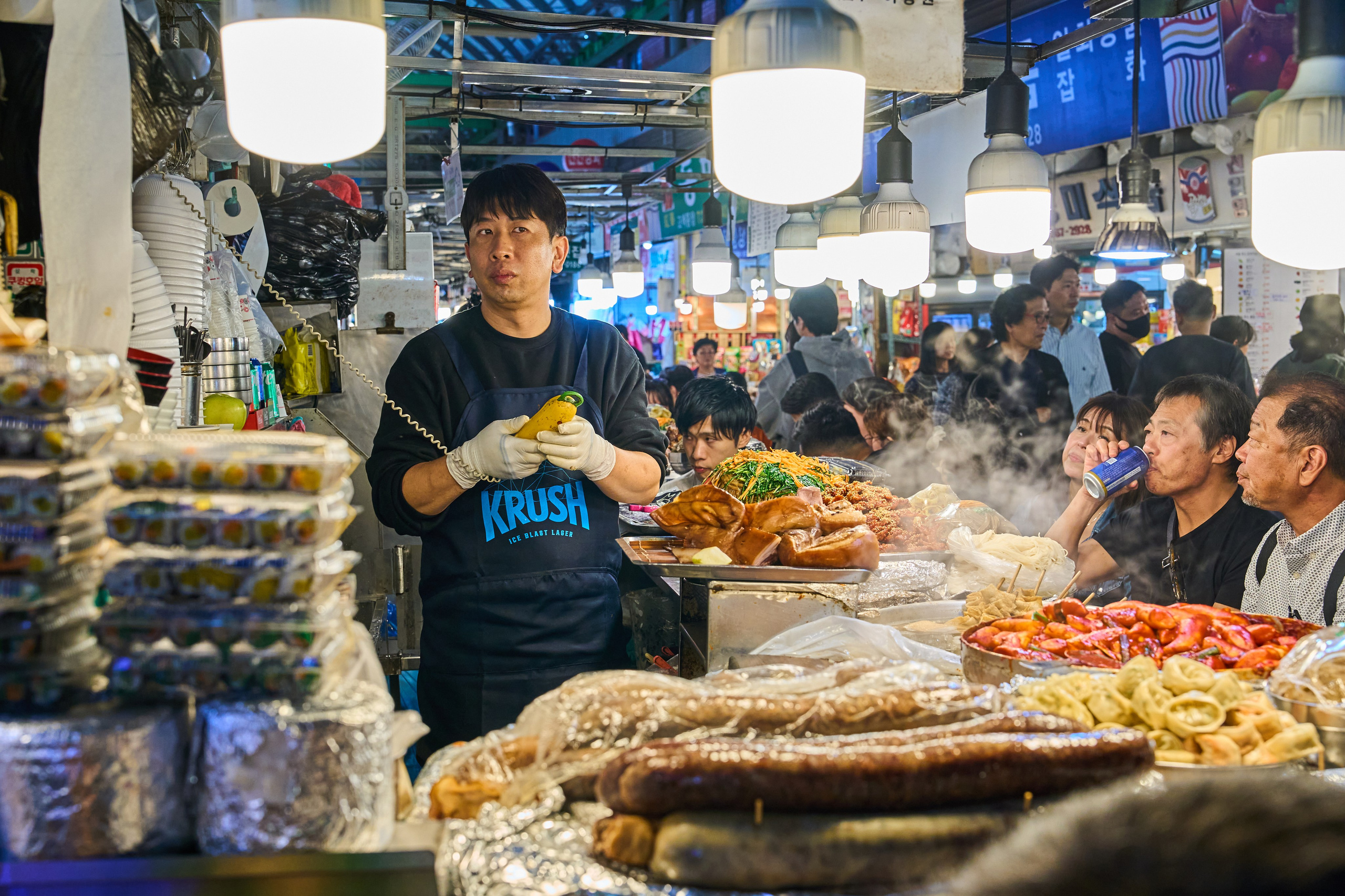 Gwangjang Market. Fall 2024 – Seoul.