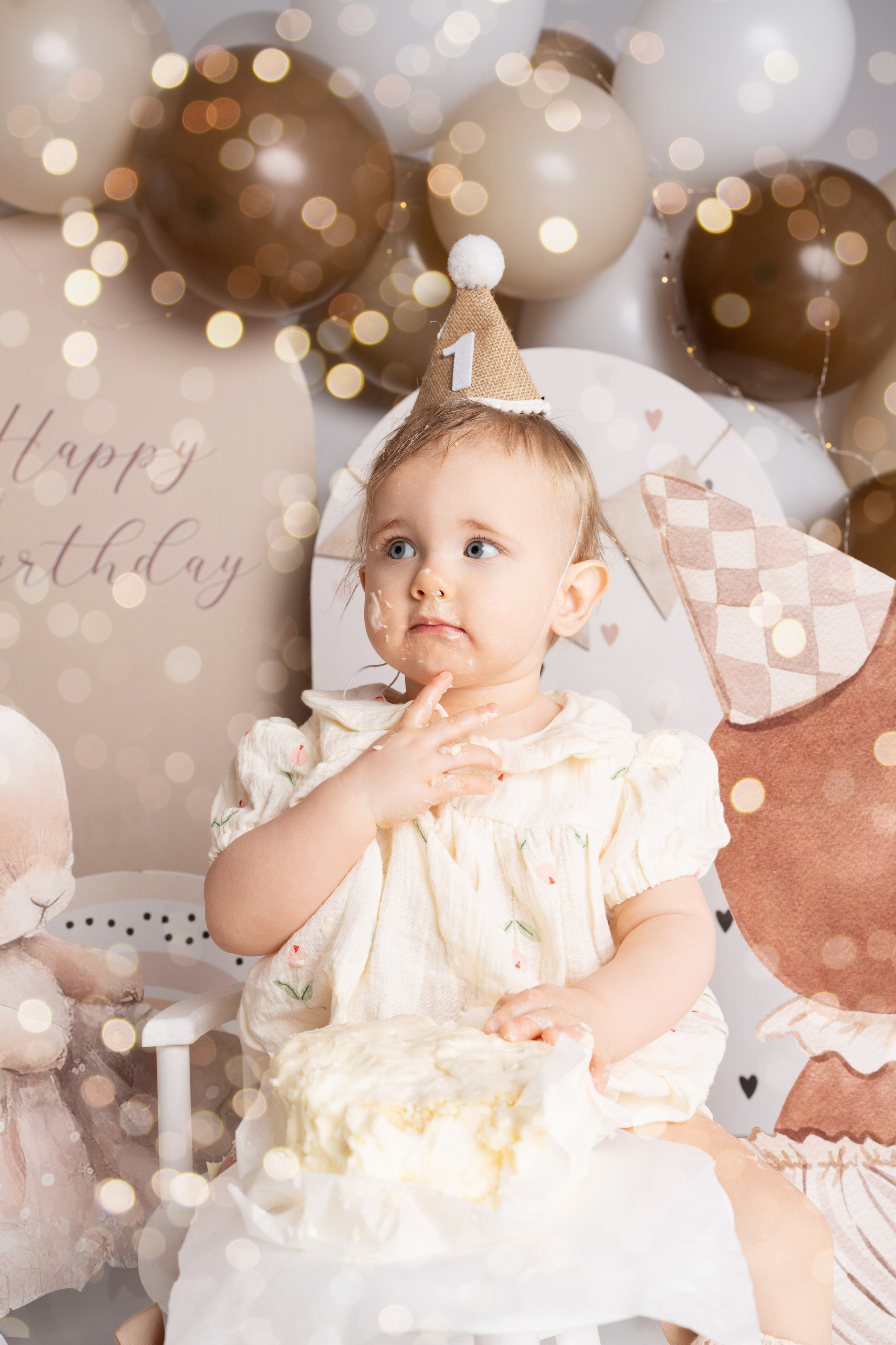 Фото годовасиков. Фотограф новорождённых в Новомосковске Яна Иванушкина