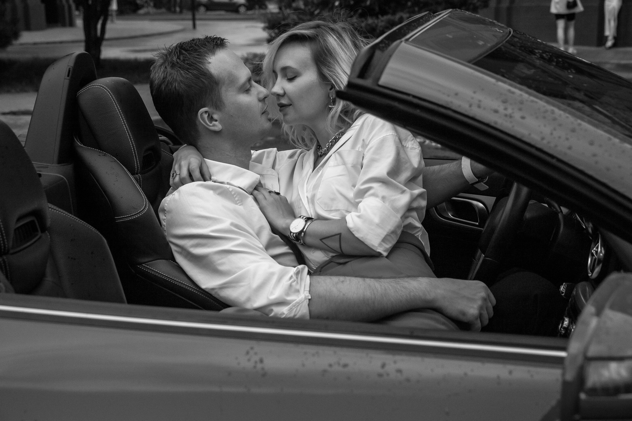 Love story. Кабриолет. Женский фотограф Москва, Лобня