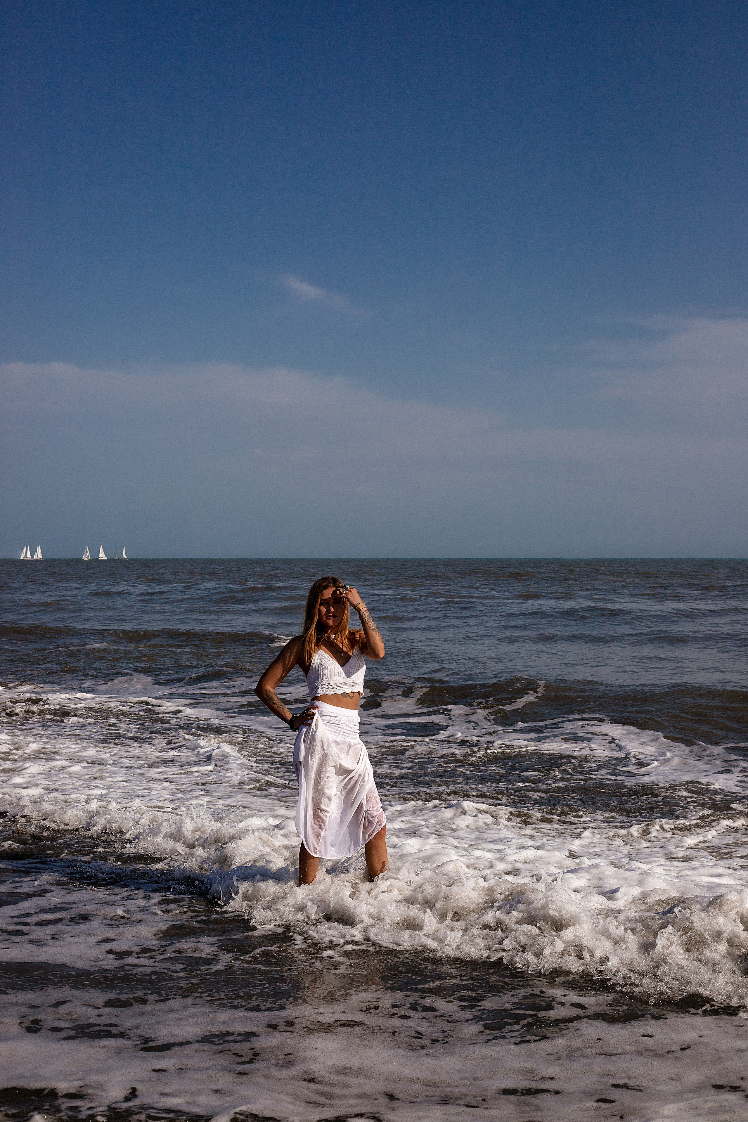 Фотосессия на море. Женский фотограф Москва, Лобня