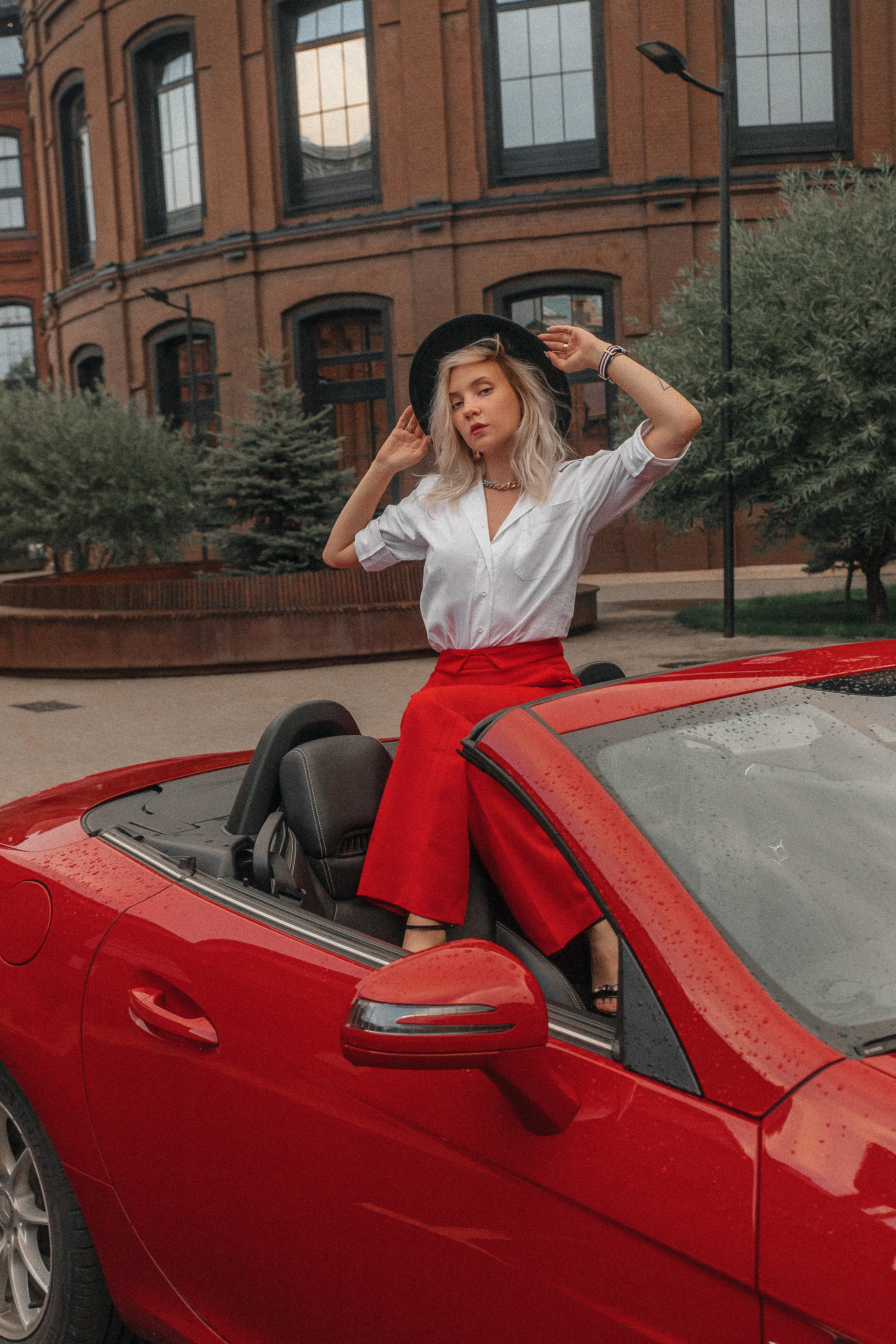 Love story. Кабриолет. Женский фотограф Москва, Лобня