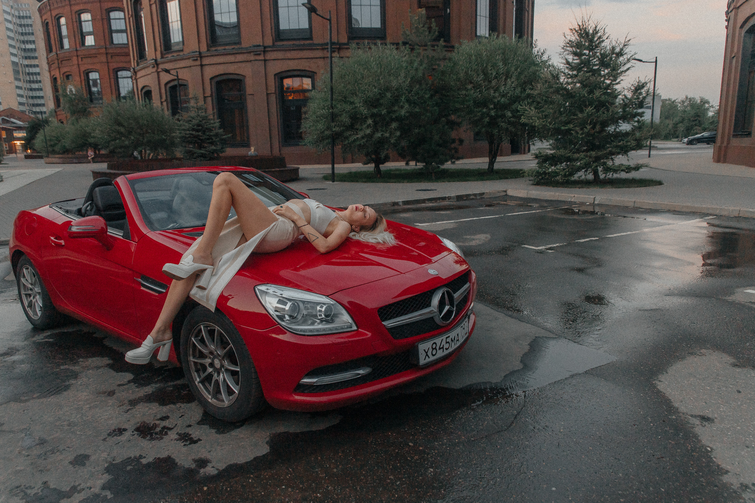 Love story. Кабриолет. Женский фотограф Москва, Лобня