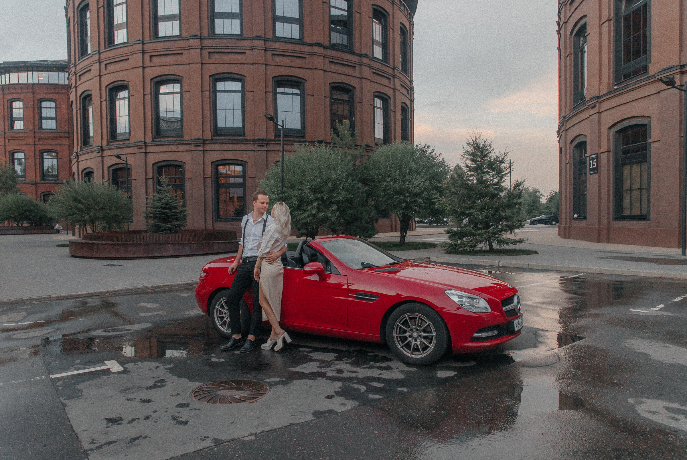 Love story. Кабриолет. Женский фотограф Москва, Лобня