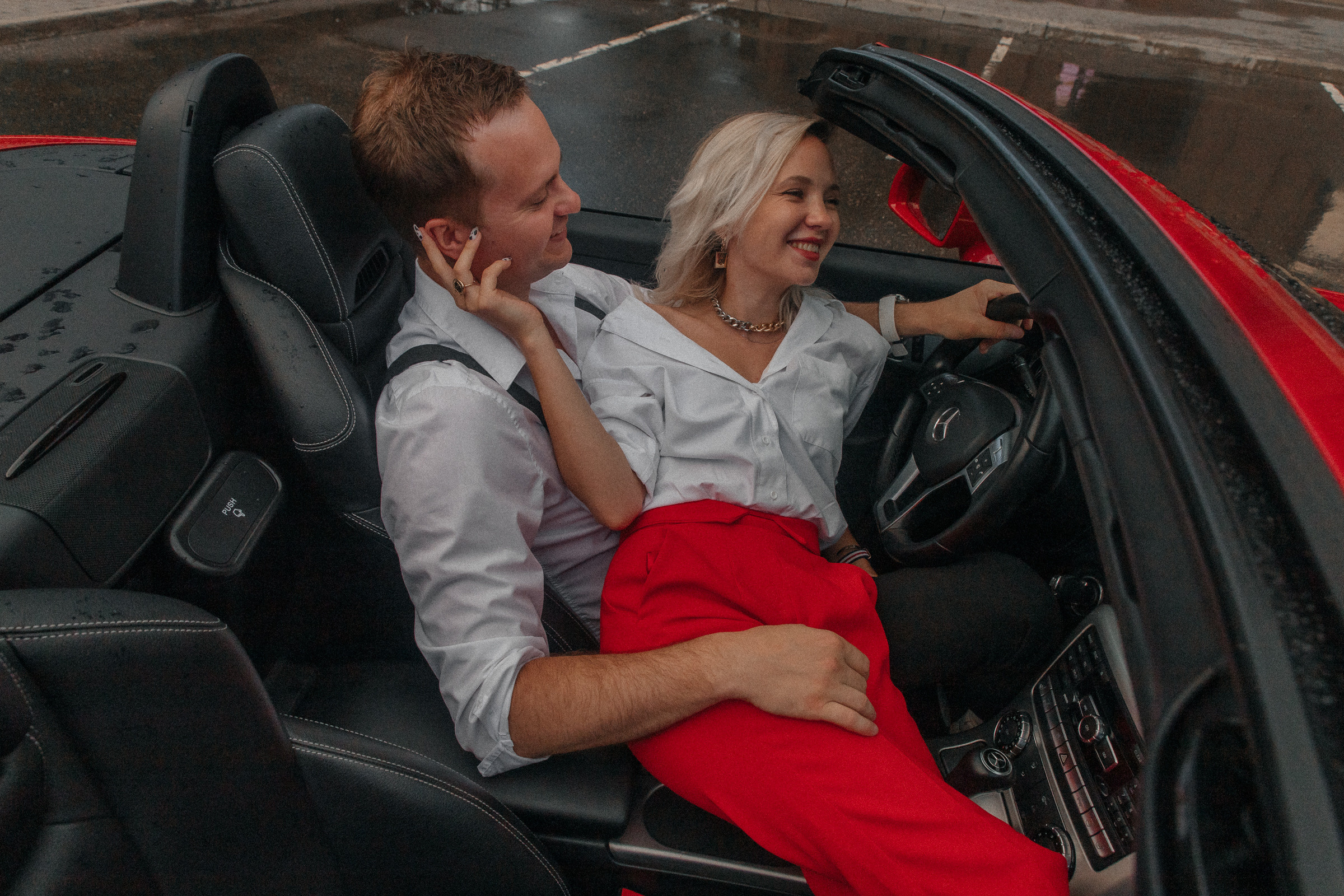 Love story. Кабриолет. Женский фотограф Москва, Лобня