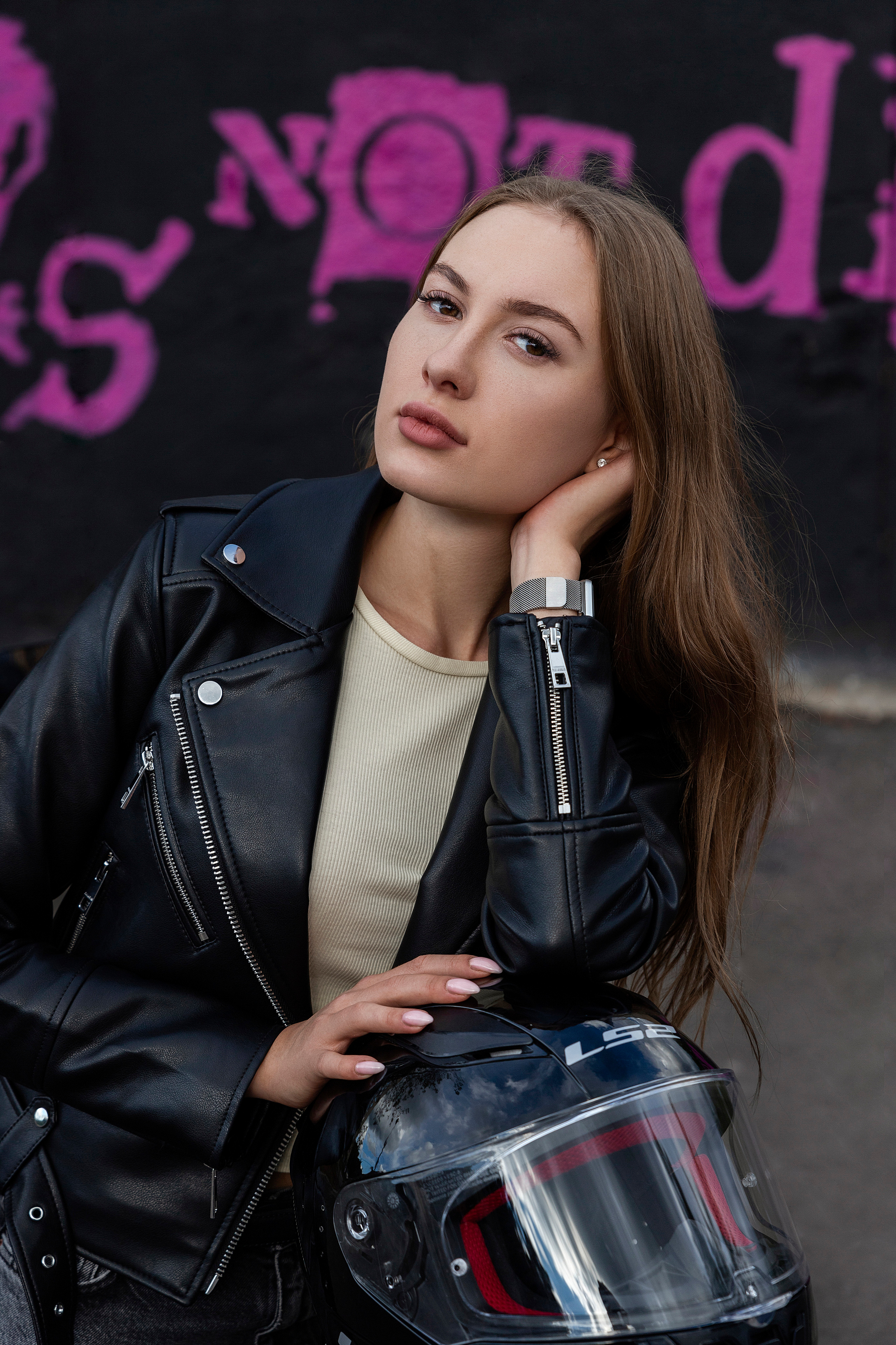 Фотосессия на мотоцикле. Женский фотограф Москва, Лобня