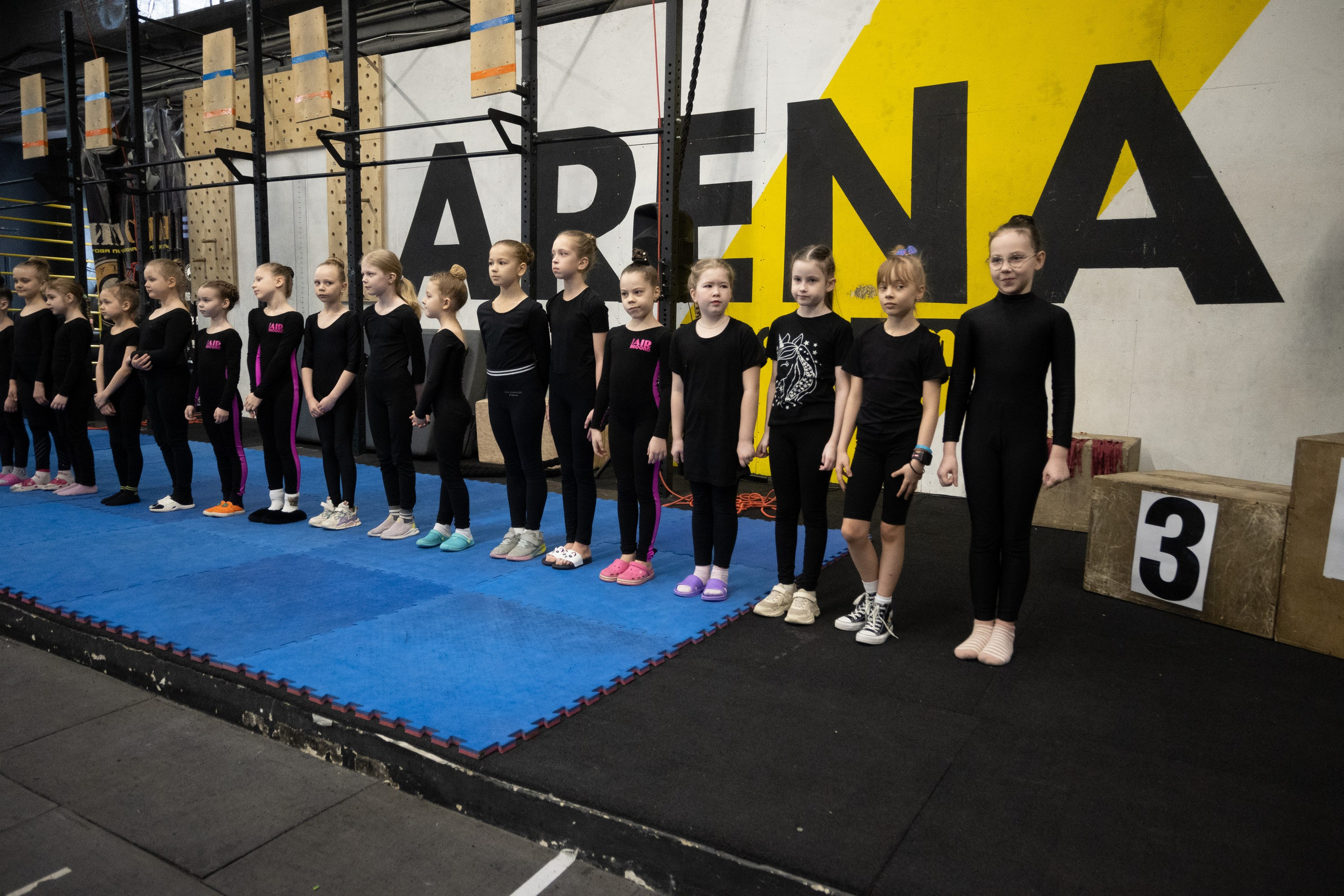 Внутриклубные соревнования по воздушной гимнастике 02.04.23