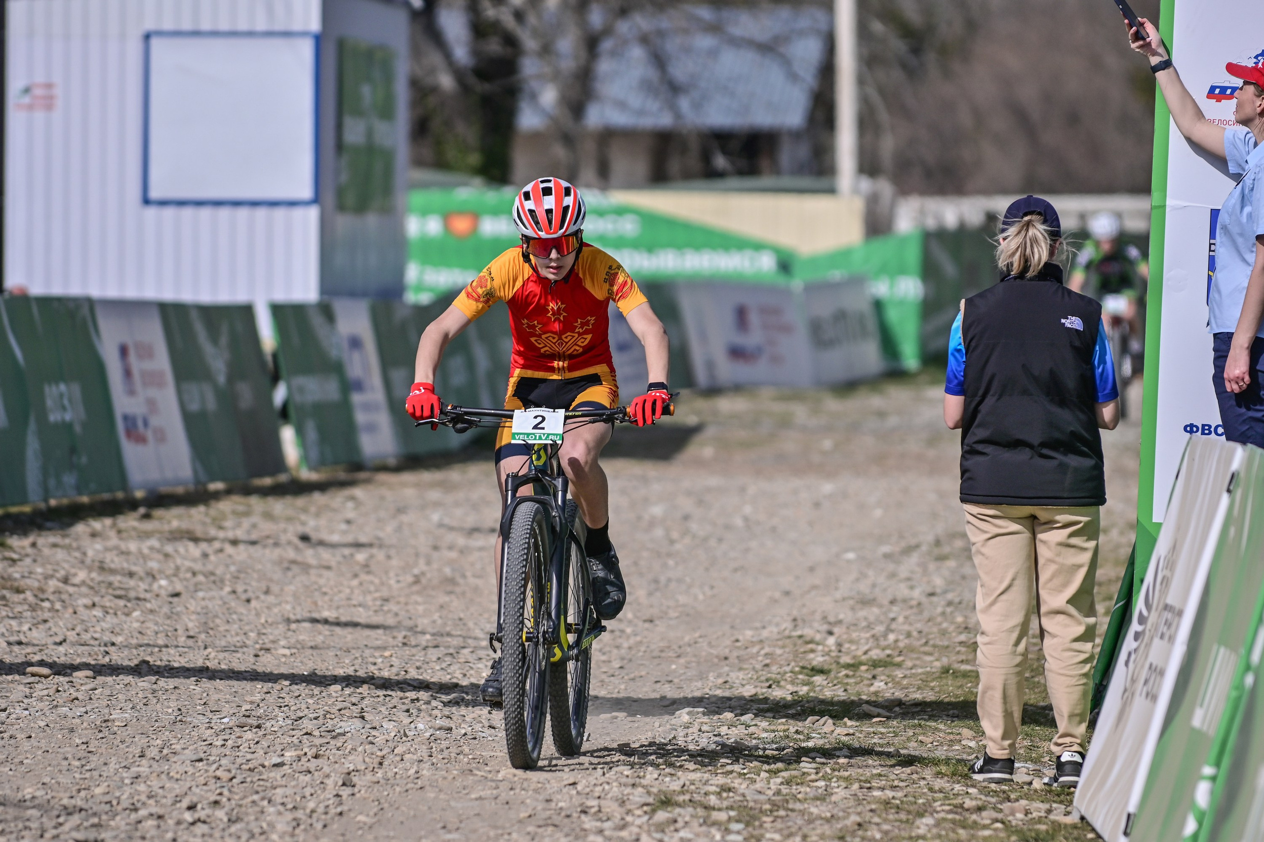 Маунтинбайк, кросс-кантри в Архипо-Осиповке 16 марта 2025. Спортивный фотограф, фотожурналист Павел Ларькин