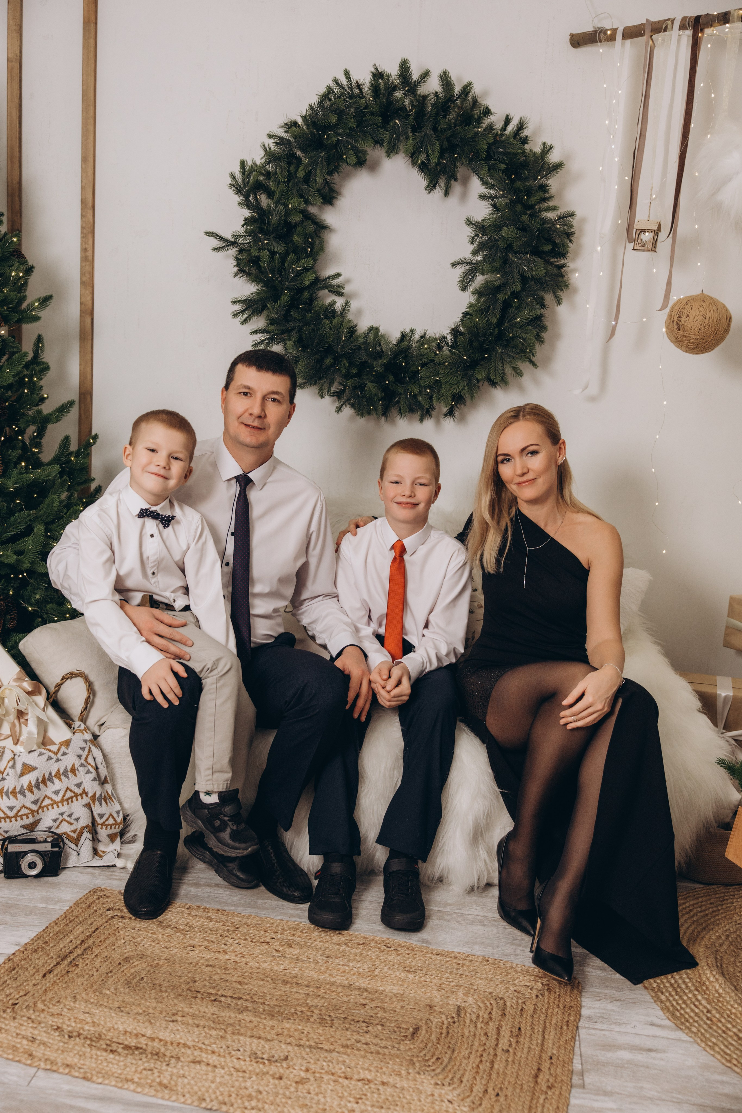 Новогодние истории в студии 8 этаж. Свадебный, семейный фотограф в Иркутске Светлана Макаричева