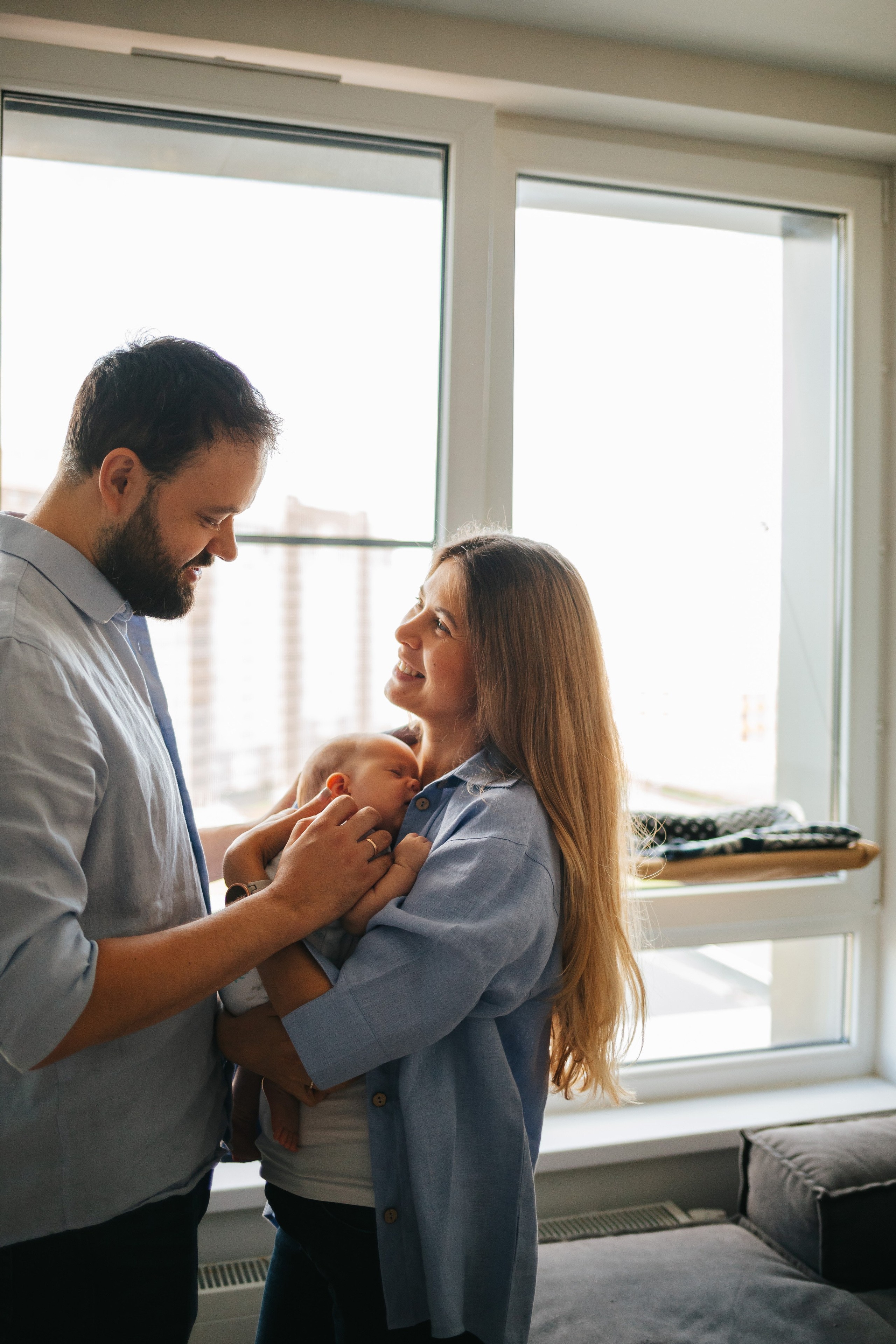 Олег, Саша и Аня. Семейный lifestyle фотограф в Санкт-Петербурге Людмила Пахомова