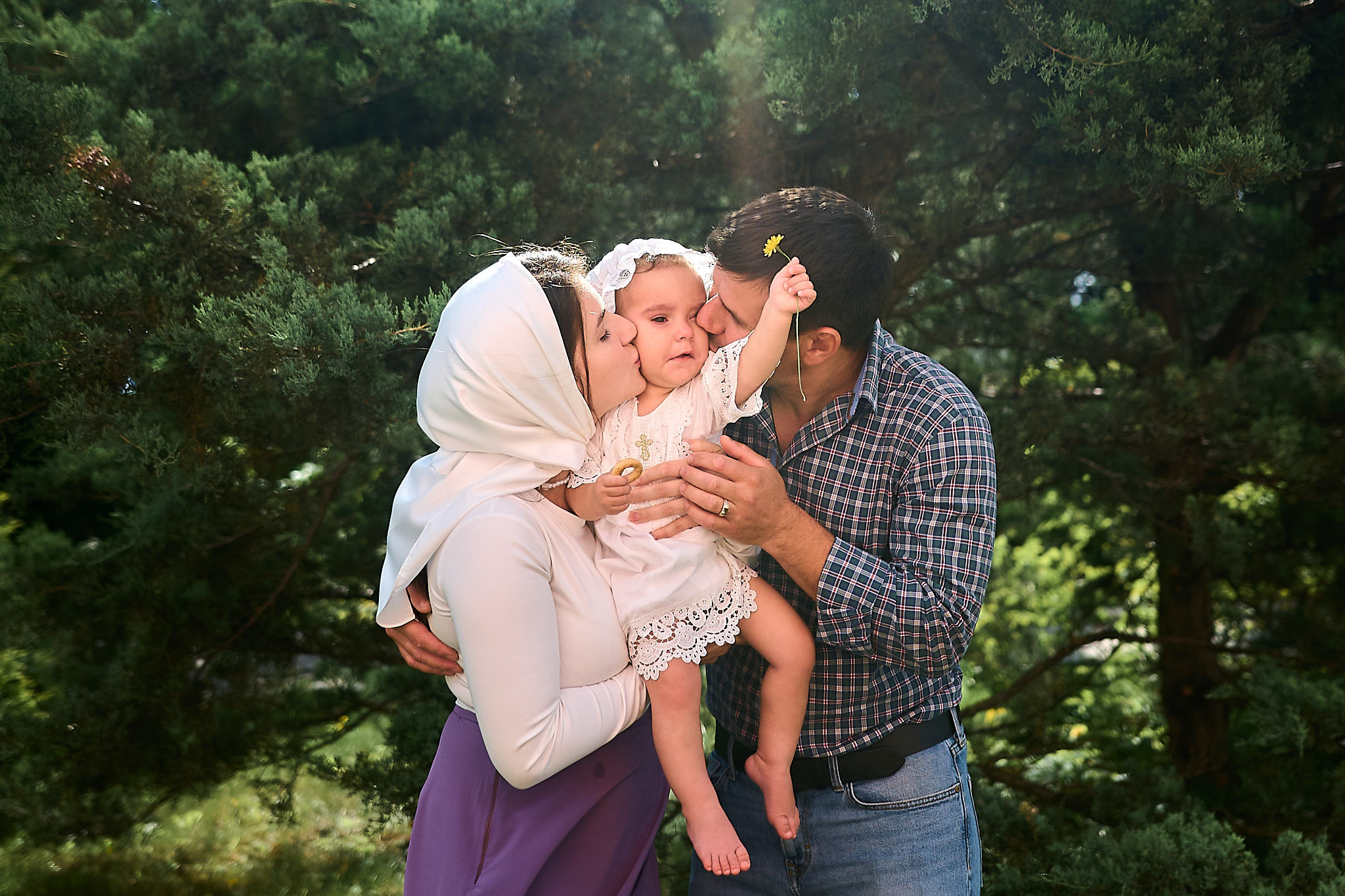 Таинство Крещения Полины. Фотограф на Крещение и Венчание в Одинцово