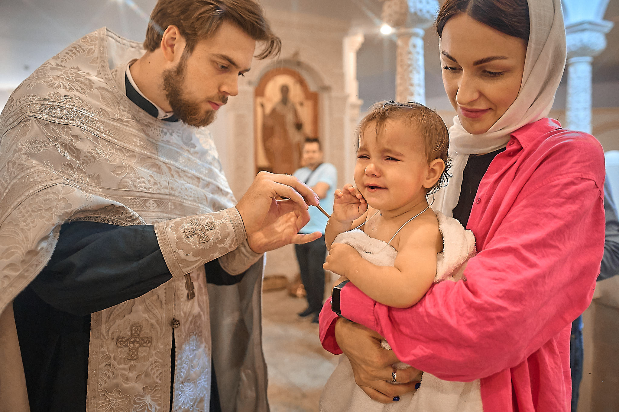Таинство Крещения Полины. Фотограф на Крещение и Венчание в Одинцово