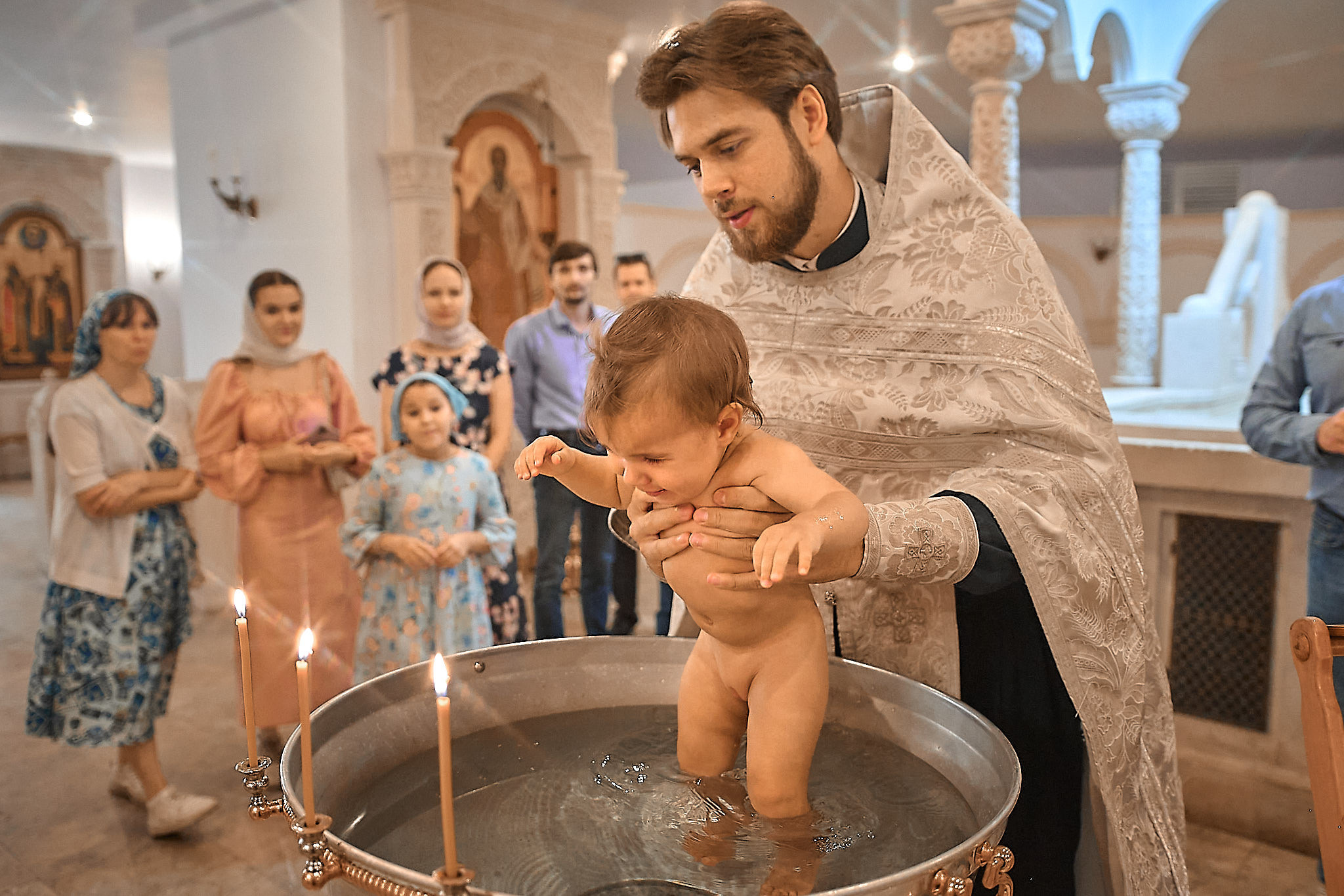 Таинство Крещения Полины. Фотограф на Крещение и Венчание в Одинцово