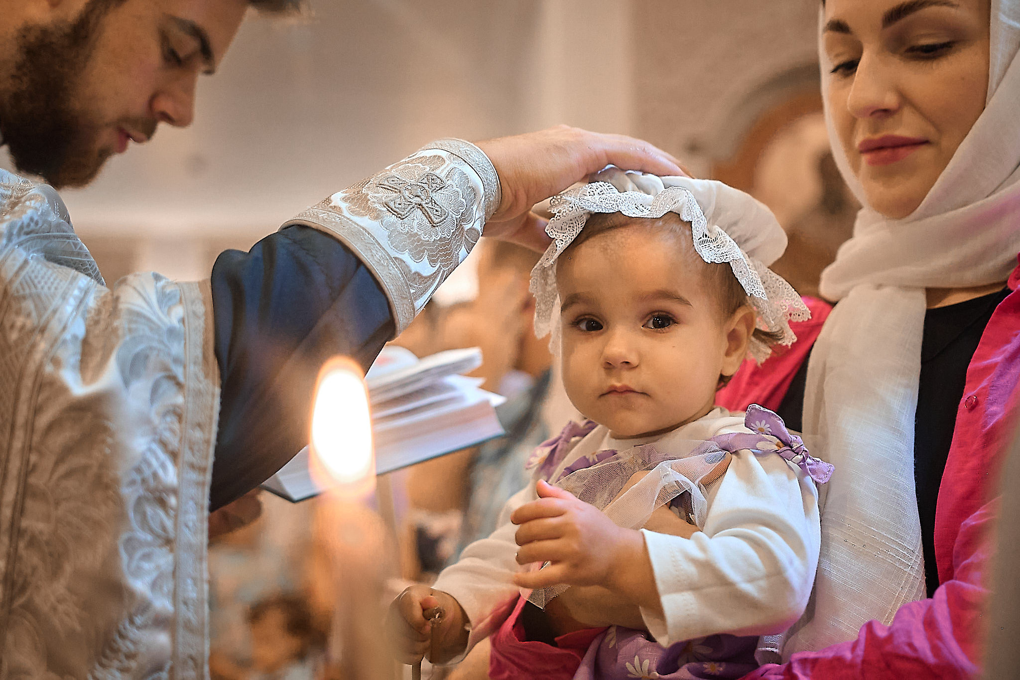 Таинство Крещения Полины. Фотограф на Крещение и Венчание в Одинцово