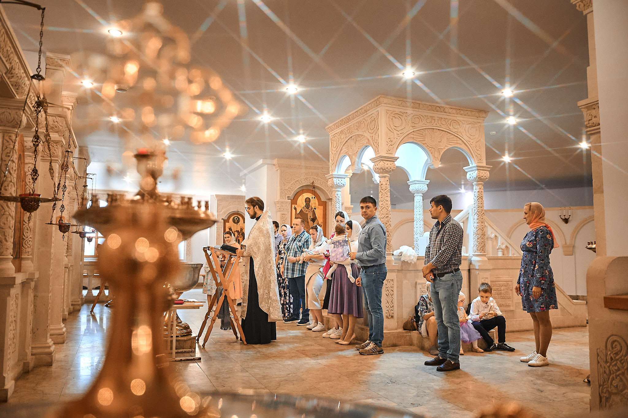 Таинство Крещения Полины. Фотограф на Крещение и Венчание в Одинцово