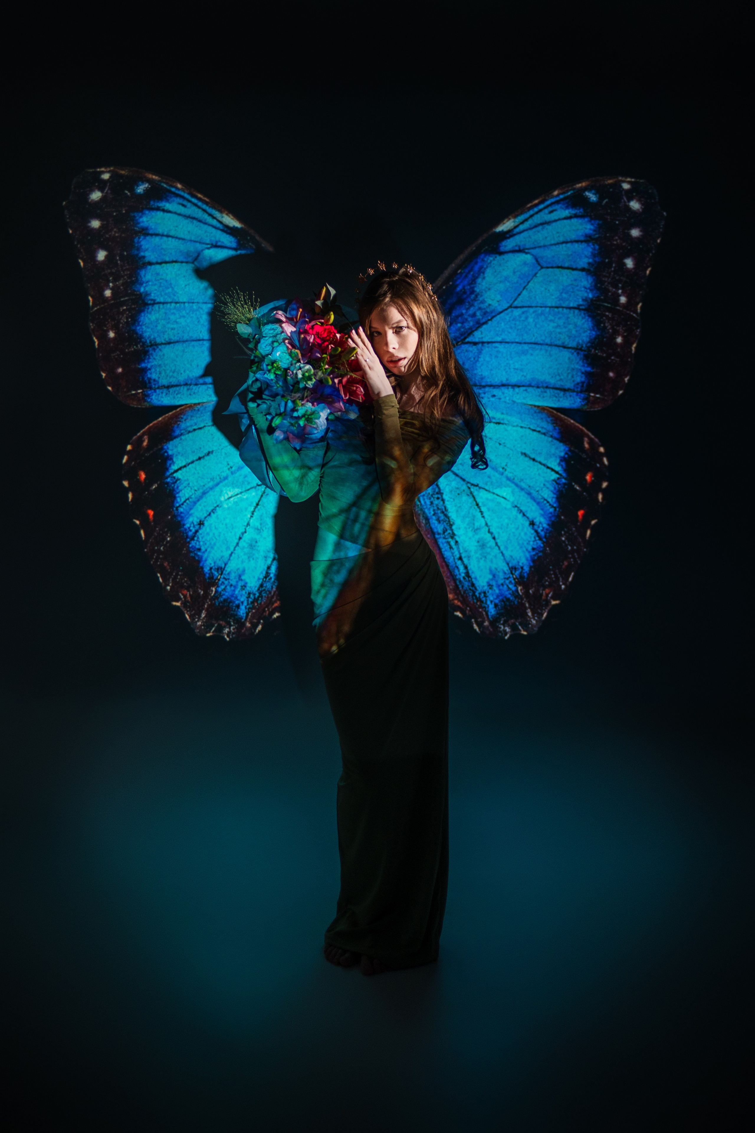 Фотосессия с проектором для Софьи. Фотограф Симферополь Крым Ольга Топоривская