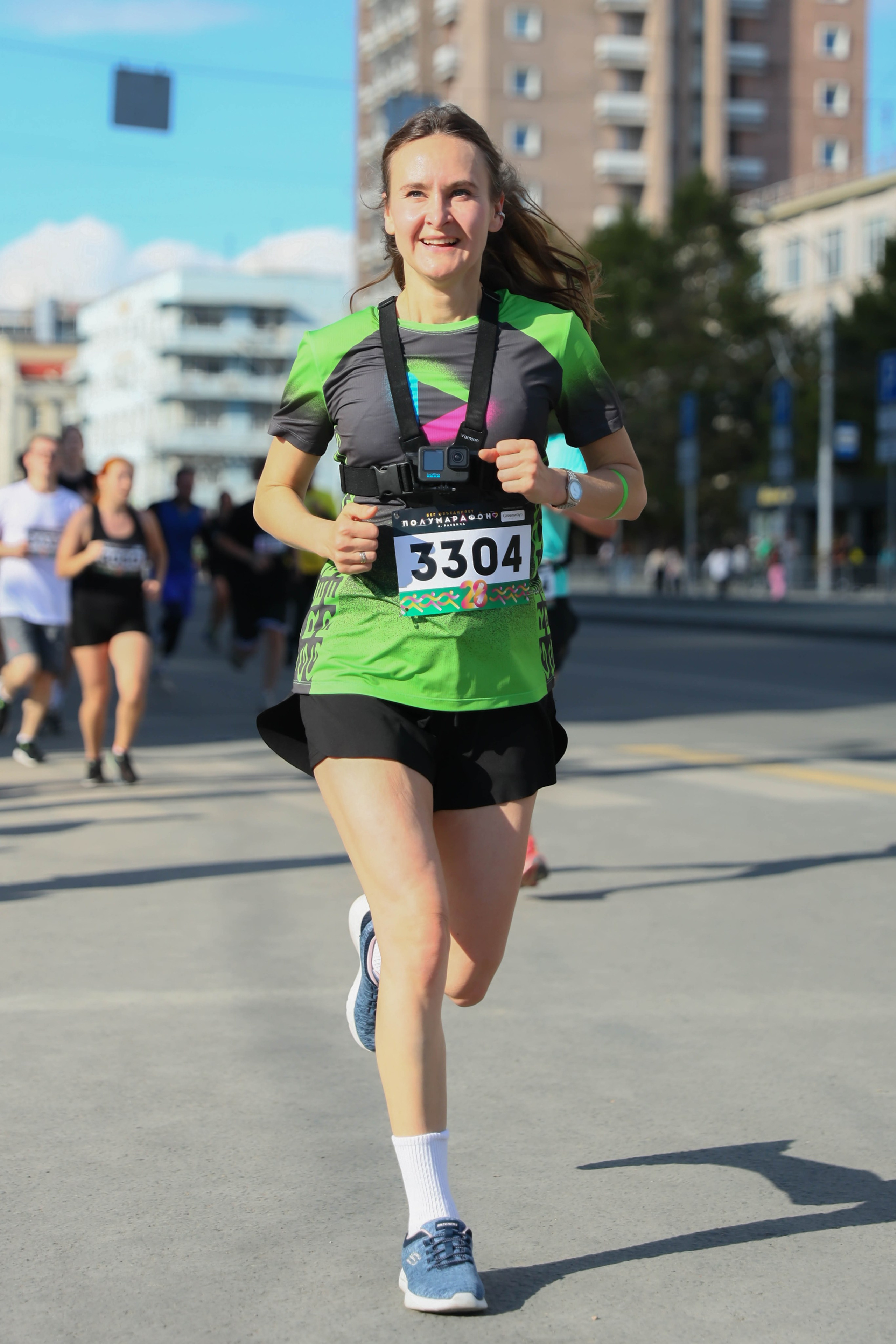 Полумарафон А. Раевича 2025. Репортажный фотограф в Новосибирске Алена Помазунова