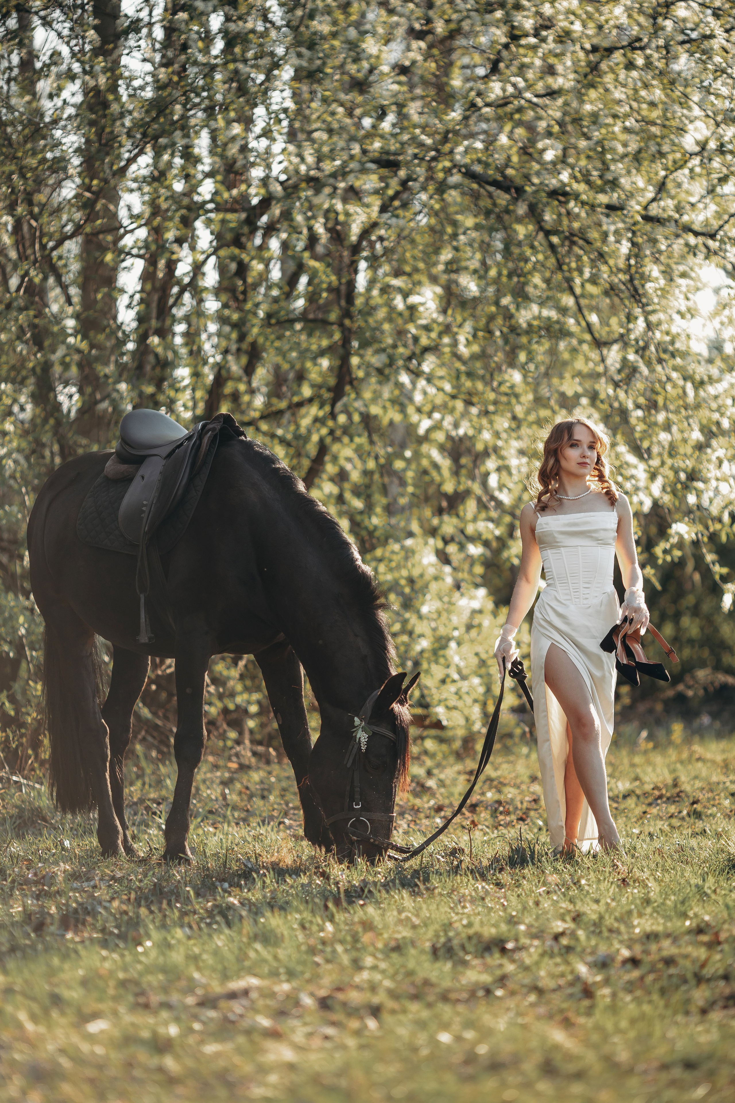 Дарья&Басмач. Анна Молчанова конный фотограф в Тюмени | фотосессии с лошадьми Тюмень