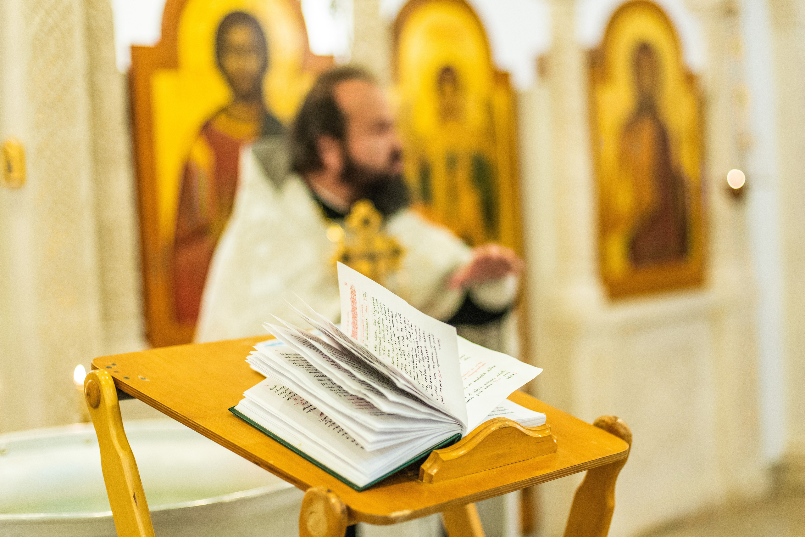 Крещении Ксении. Фотограф Юлия Попова