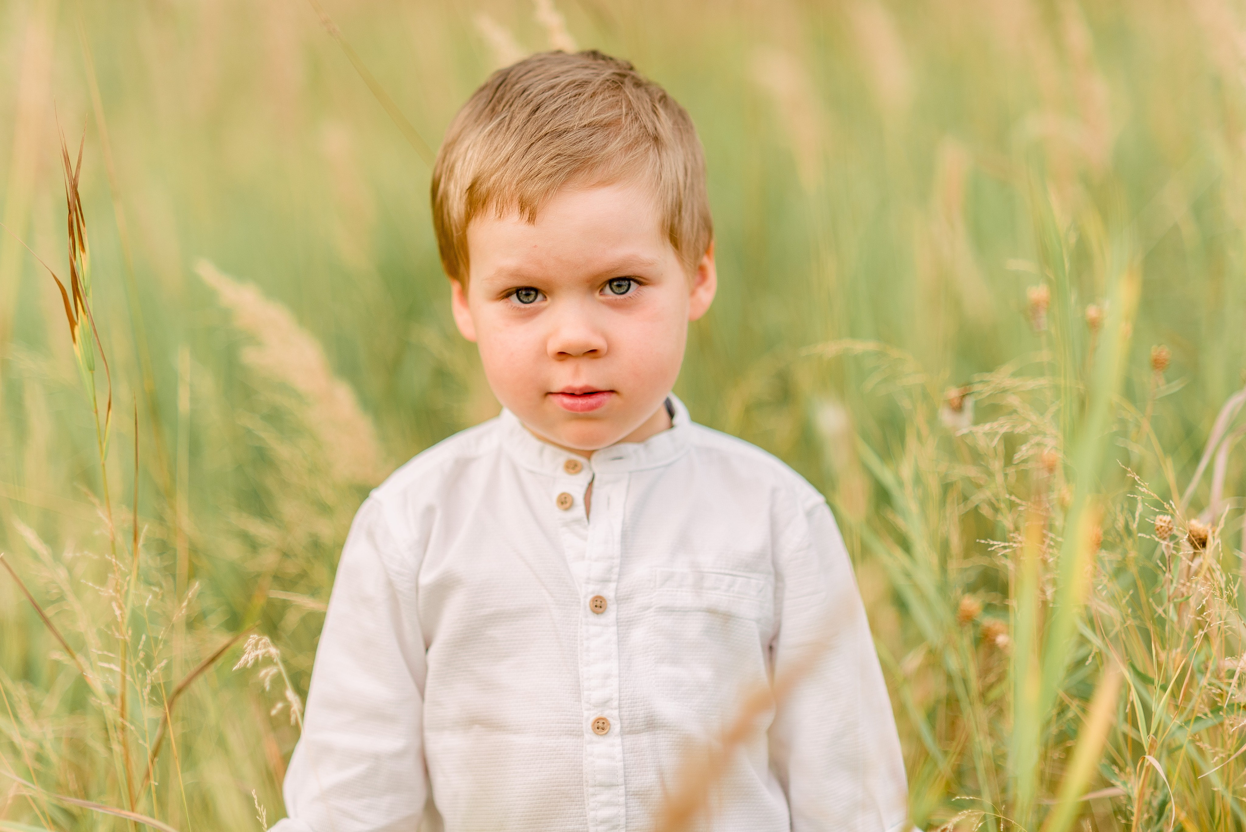 В поле. Фотограф Юлия Попова