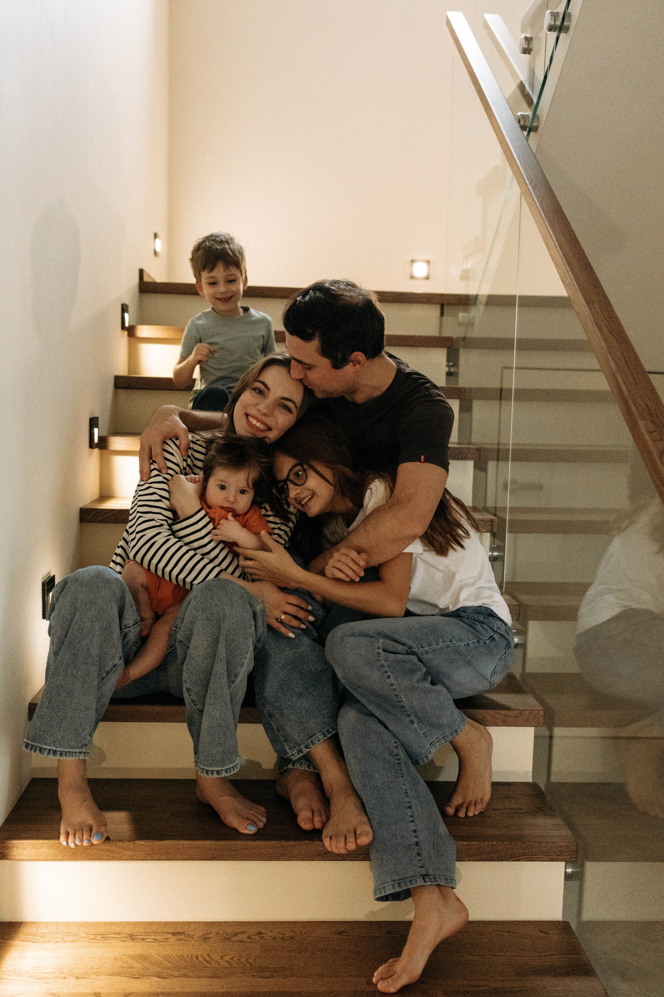 Домашняя фотосессия в загородном доме. Семейный и детский фотограф в Москве Маргарита Сереброва