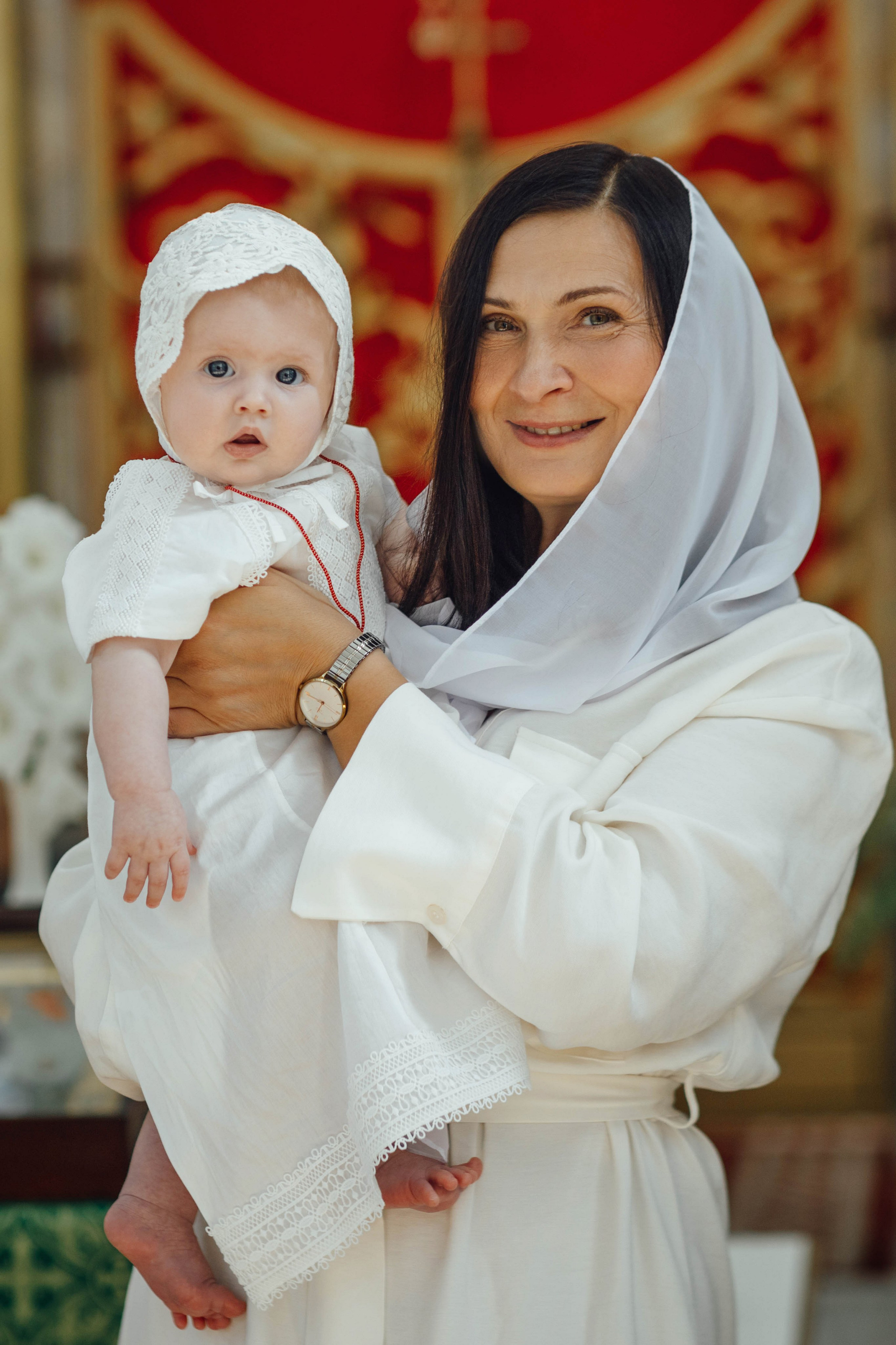 Крещение Мишель, гп. Ивенец, храм Ефросинии Полоцкой, август 2025