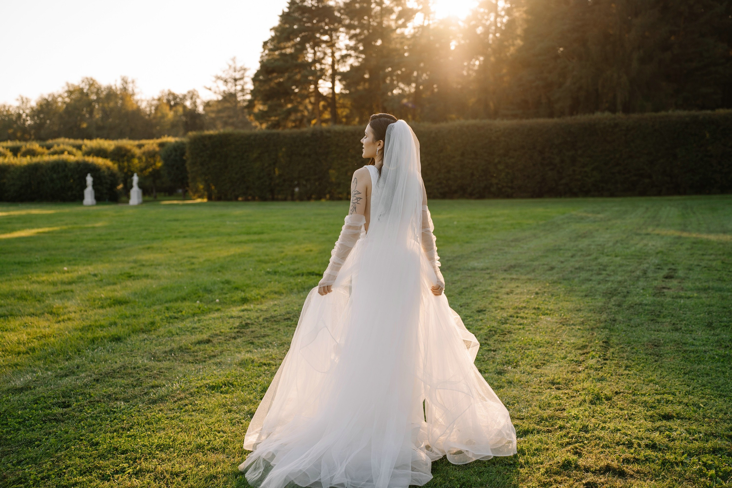 Свадьба в усадьбе Архангельское. Свадебный и семейный фотограф в Москве Светлана Зоткина