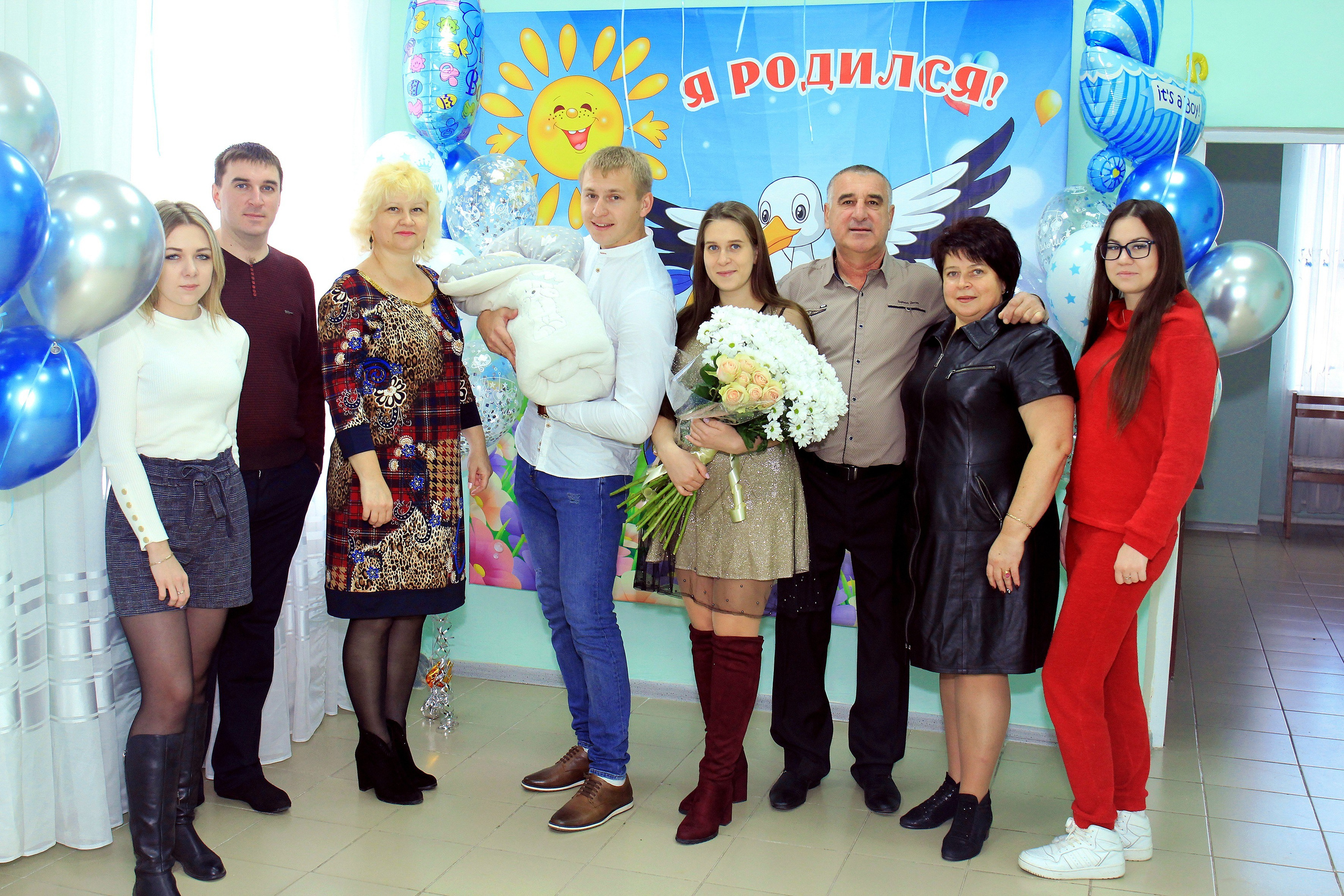 Выписка из роддома. Игорь Варава свадебный фотограф видеограф Белая Глина Краснодар