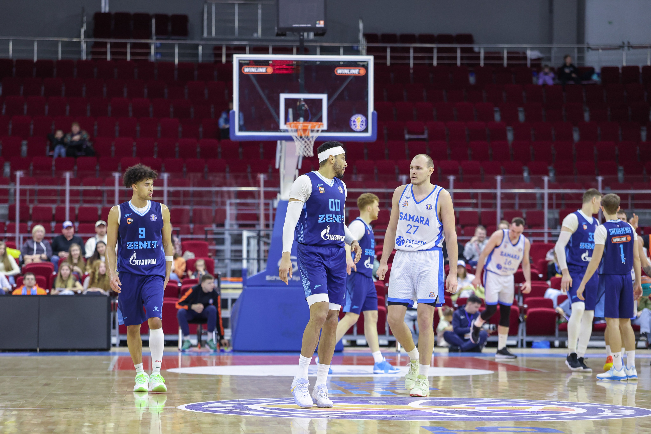Баскетбол. Самара — Зенит. Единая лига ВТБ. Спортивный фотограф в Самаре