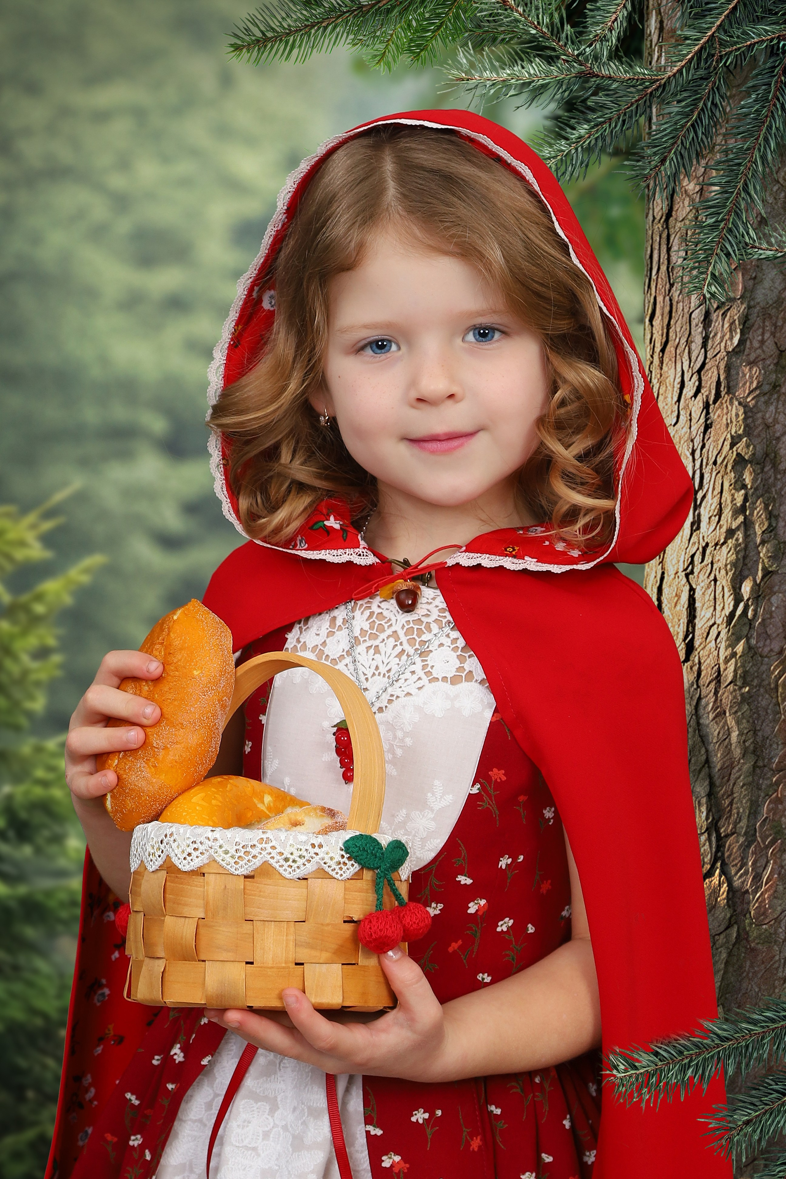 КОМПАНИЯ КРАЙФОТО ФОТОСЕССИЯ КРАСНАЯ ШАПОЧКА