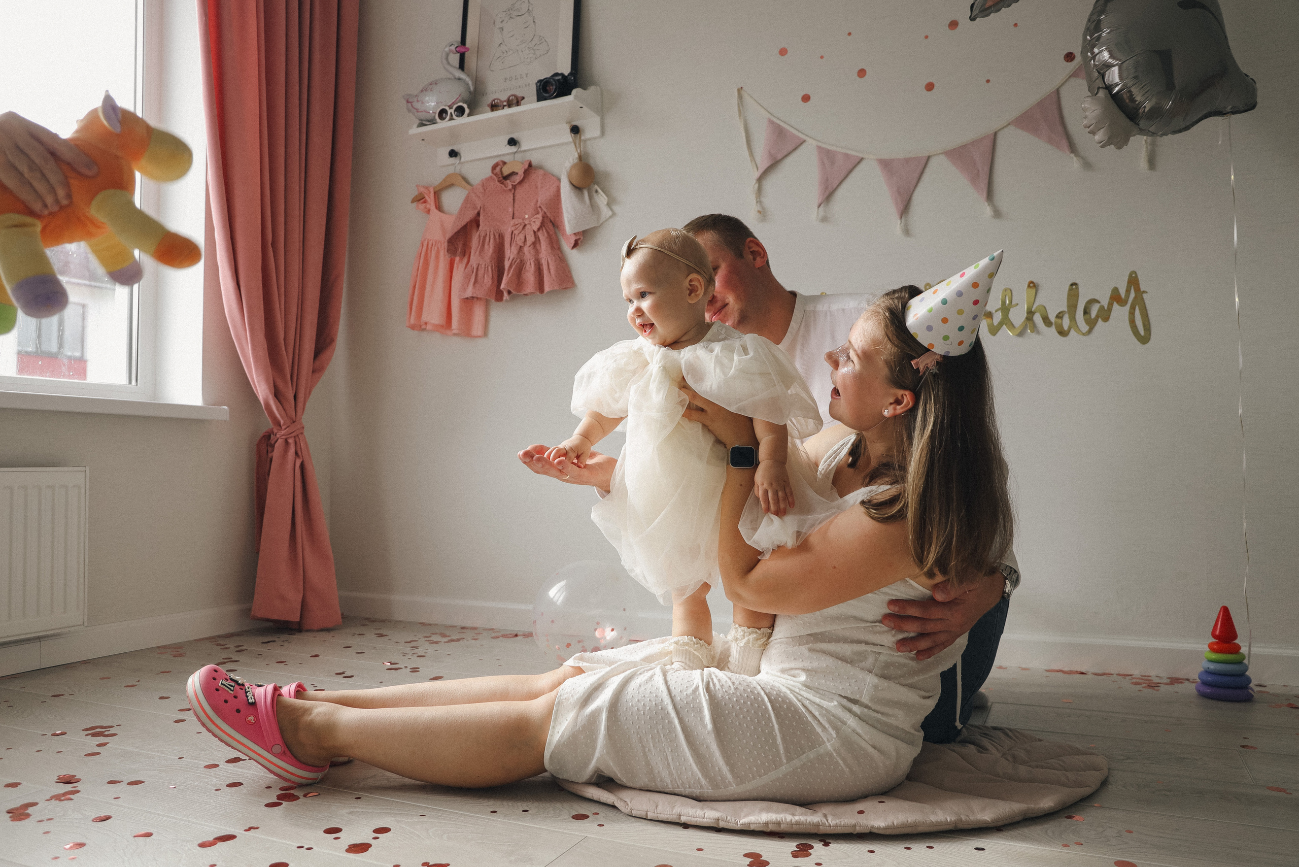 Фотосессия на годик. Фотограф на роды в Санкт-Петербурге, семейный, нью-борн Алиса Хрекова