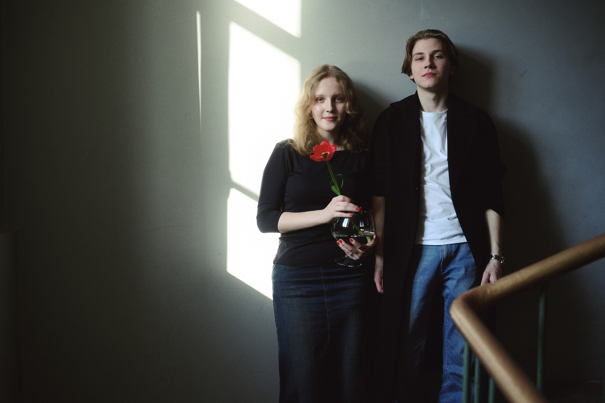 День рождения в Питерской парадной. May the numbers guide us