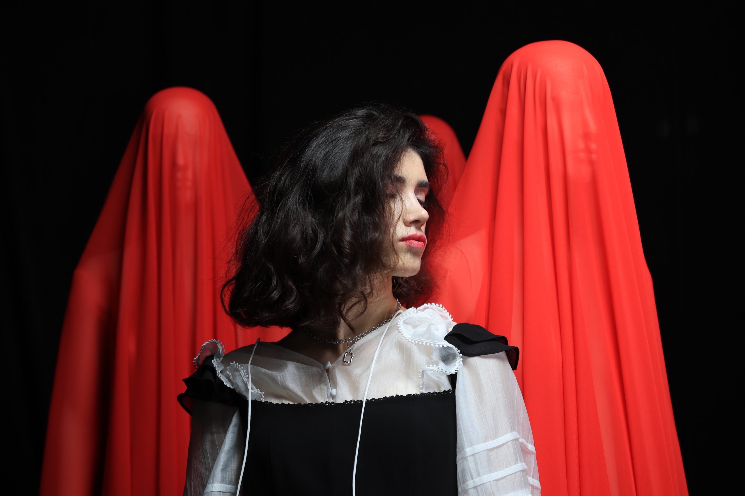 Женская фотосессия в Москве в студии