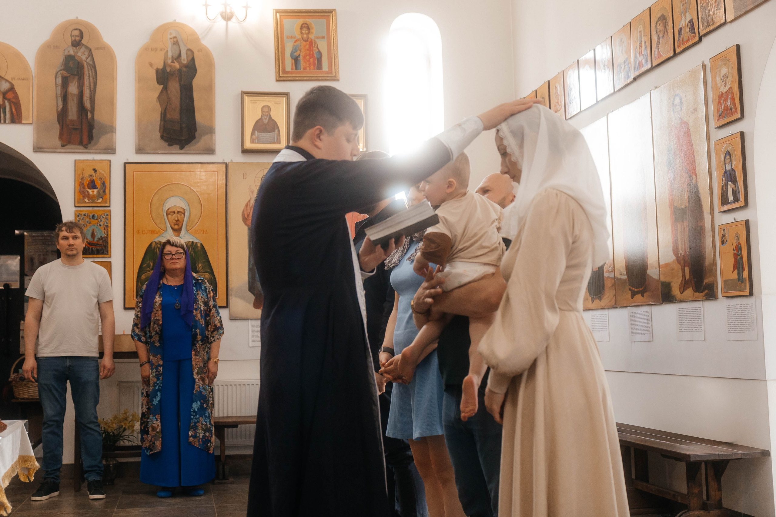 Крещение Максима. Фотограф Дарья Полякова