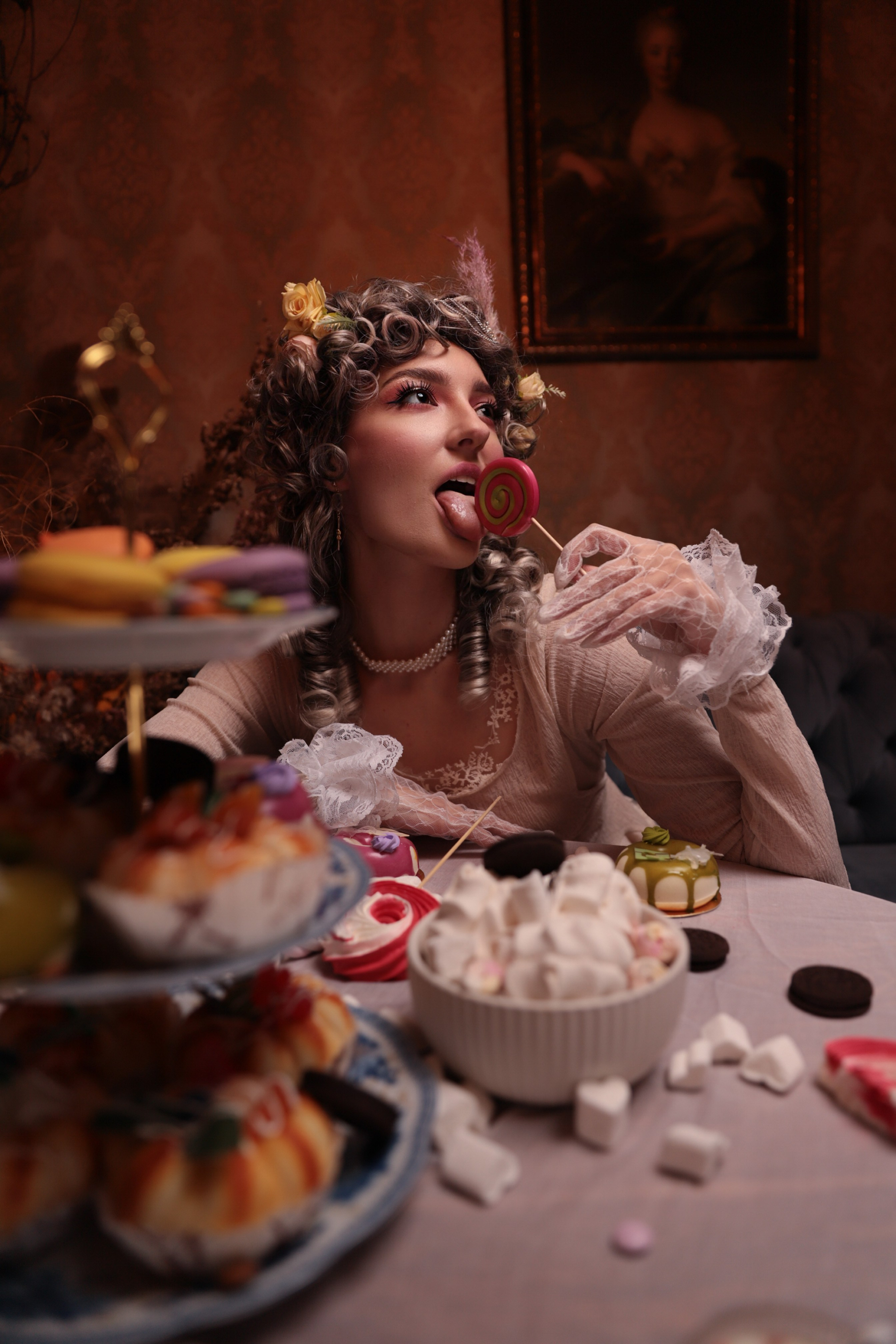 Придворные дамы. Фотограф Велькер Марина