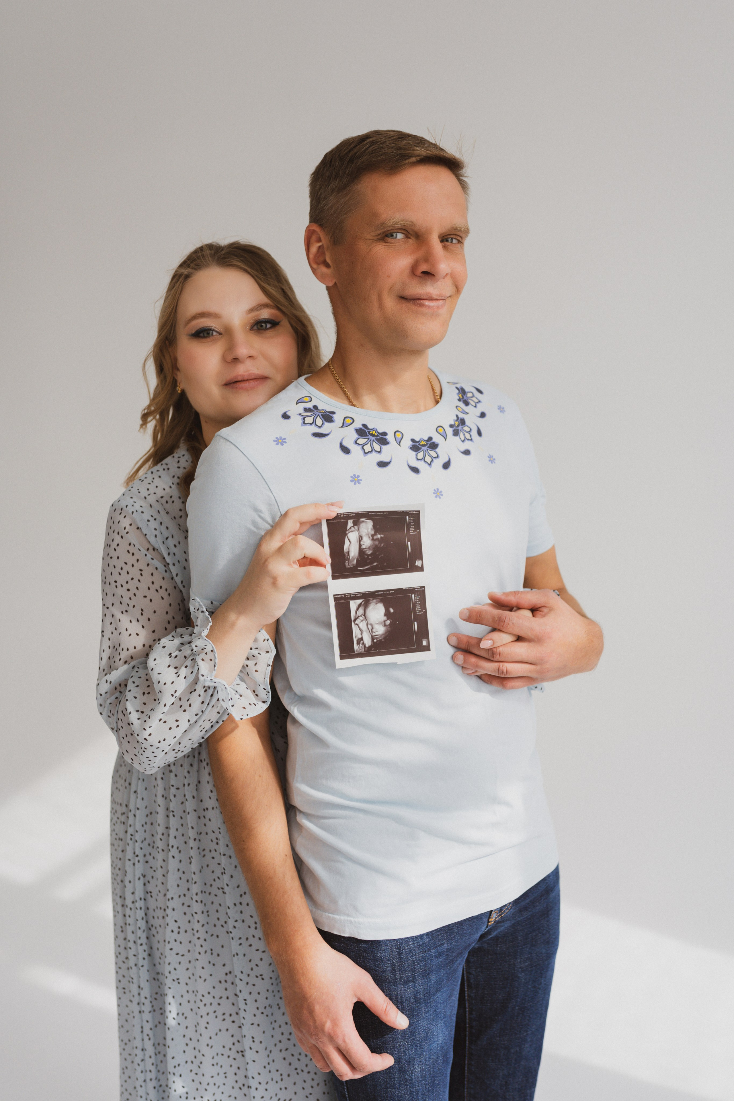 Семейная фотосессия в студии в Москве, семейный фотограф Анна Полушина. Свадебный фотограф в Москве Анна Полушина