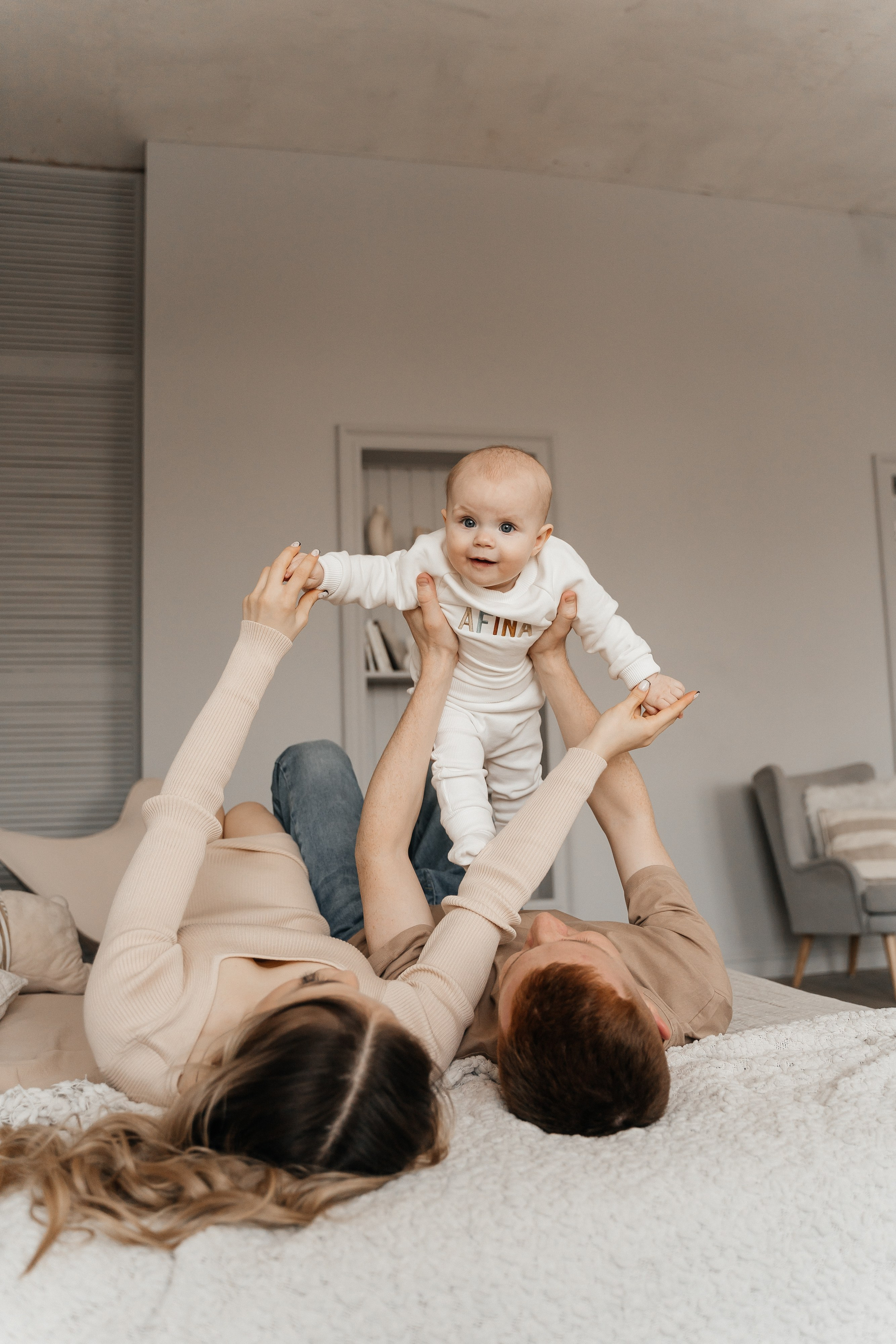 Костя, Настя и Афина. Волик Мария