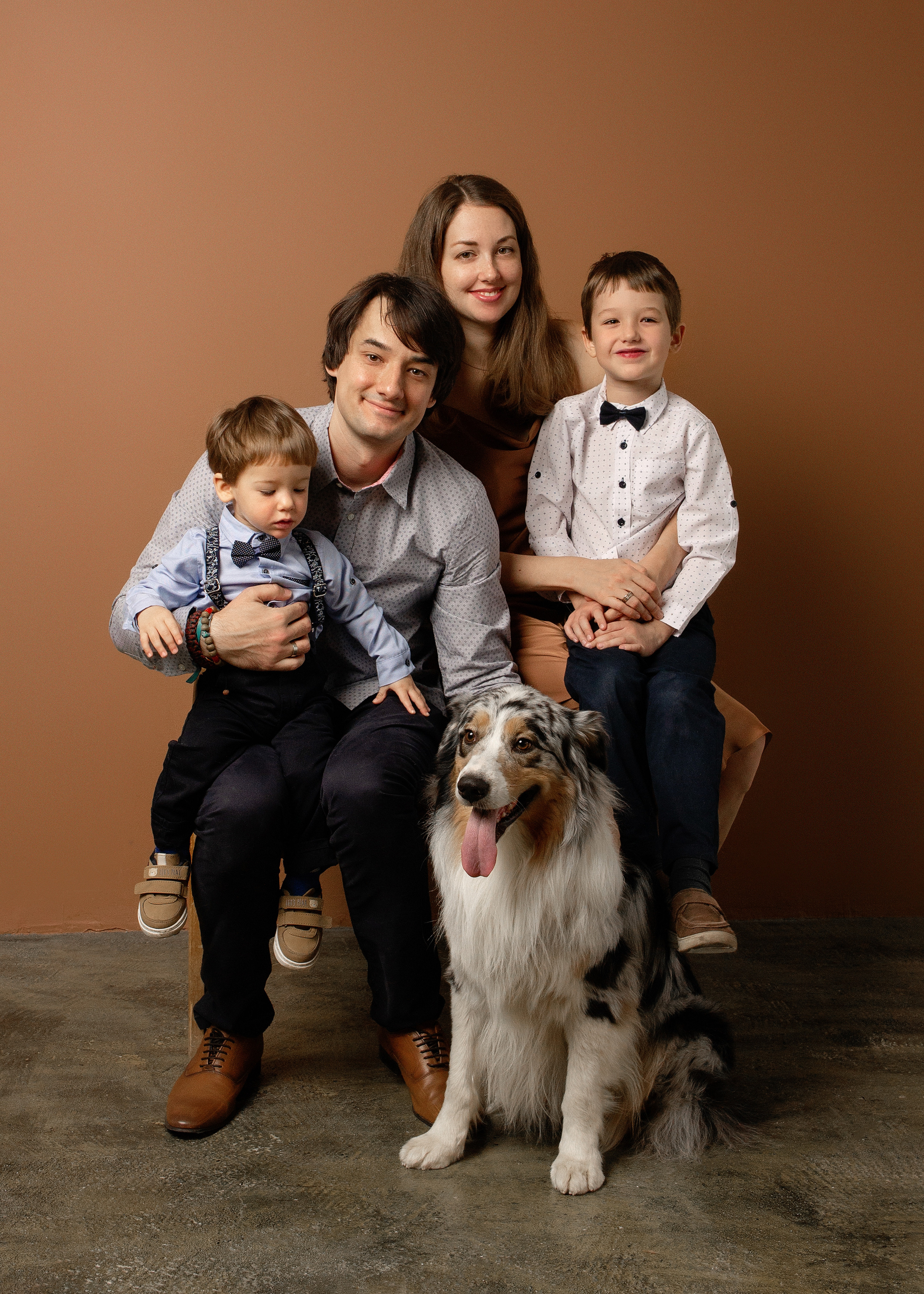 Владимир с семьёй. Фотограф беременности в Екатеринбурге Илона Филатьева