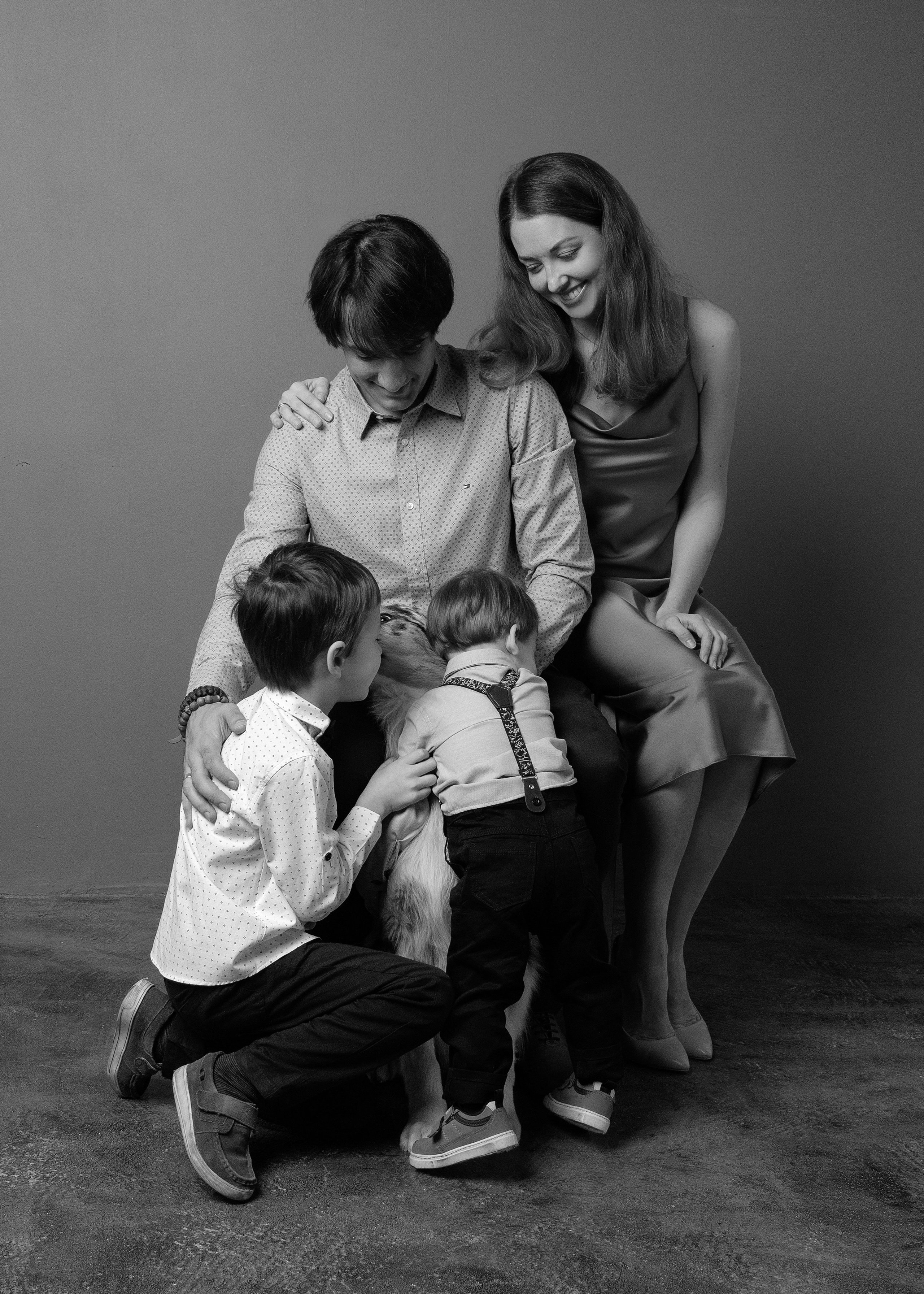 Владимир с семьёй. Фотограф беременности в Екатеринбурге Илона Филатьева