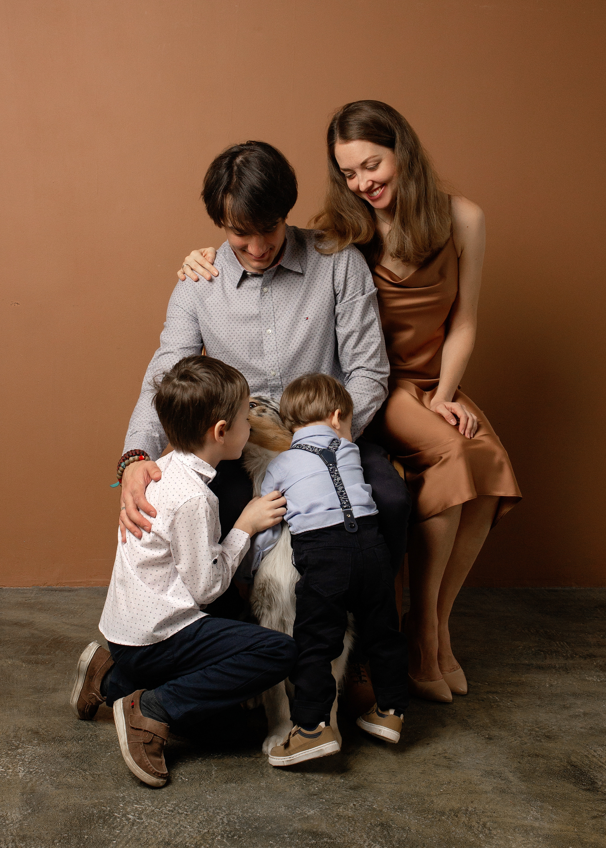 Владимир с семьёй. Фотограф беременности в Екатеринбурге Илона Филатьева