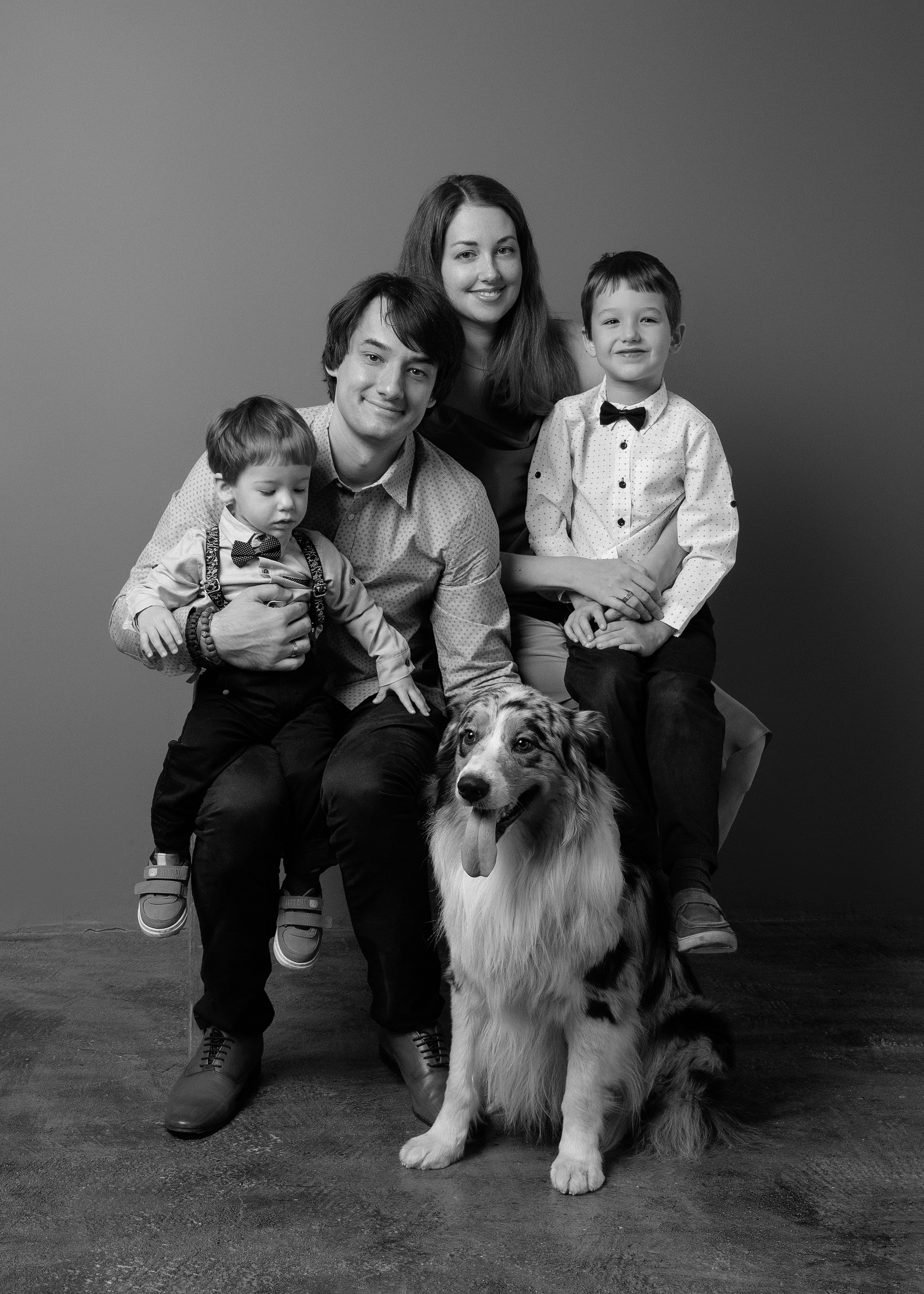 Владимир с семьёй. Фотограф беременности в Екатеринбурге Илона Филатьева