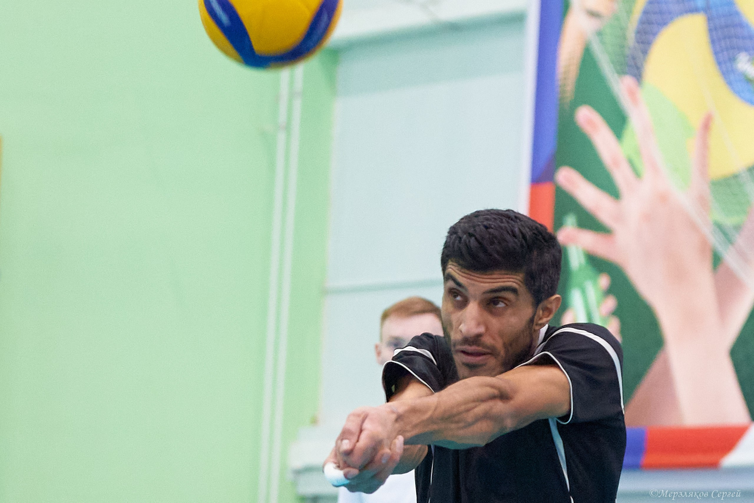 Новогодний волейбольный турнир. Ижевск. 16.12.23. Спортивный репортажный фотограф в Ижевске Сергей Мерзляков