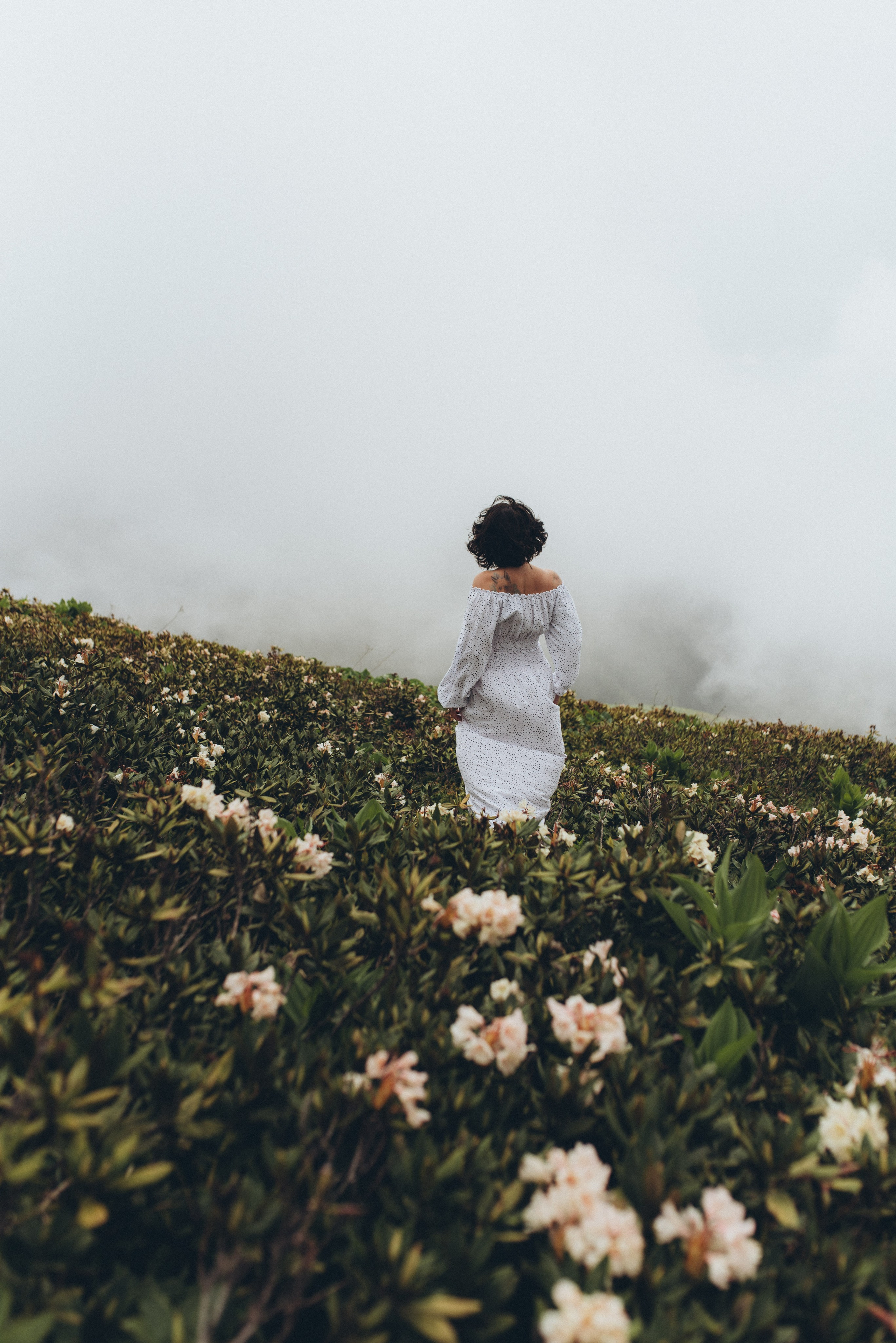 Фотосессия в горах Красной поляна Сочи цветение рододендрона. Фотограф в Сочи — Маргарита Поганова